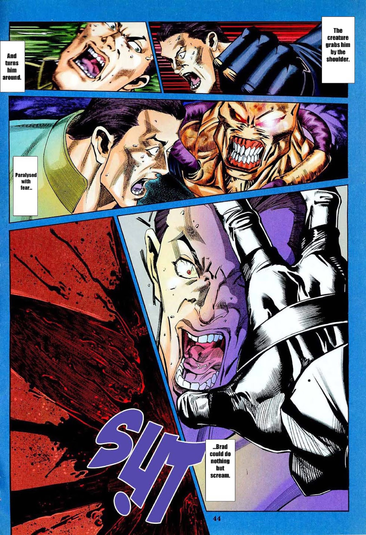 BIOHAZARD 3 LAST ESCAPE Chapter 1.2 page 44 - Chapter 1 v2 : Issue 1