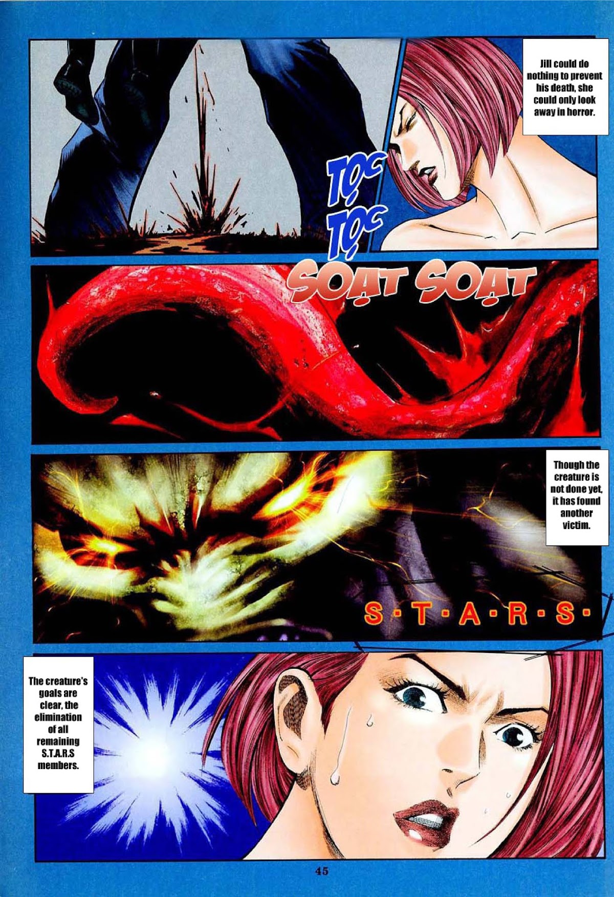 BIOHAZARD 3 LAST ESCAPE Chapter 1.2 page 45 - Chapter 1 v2 : Issue 1