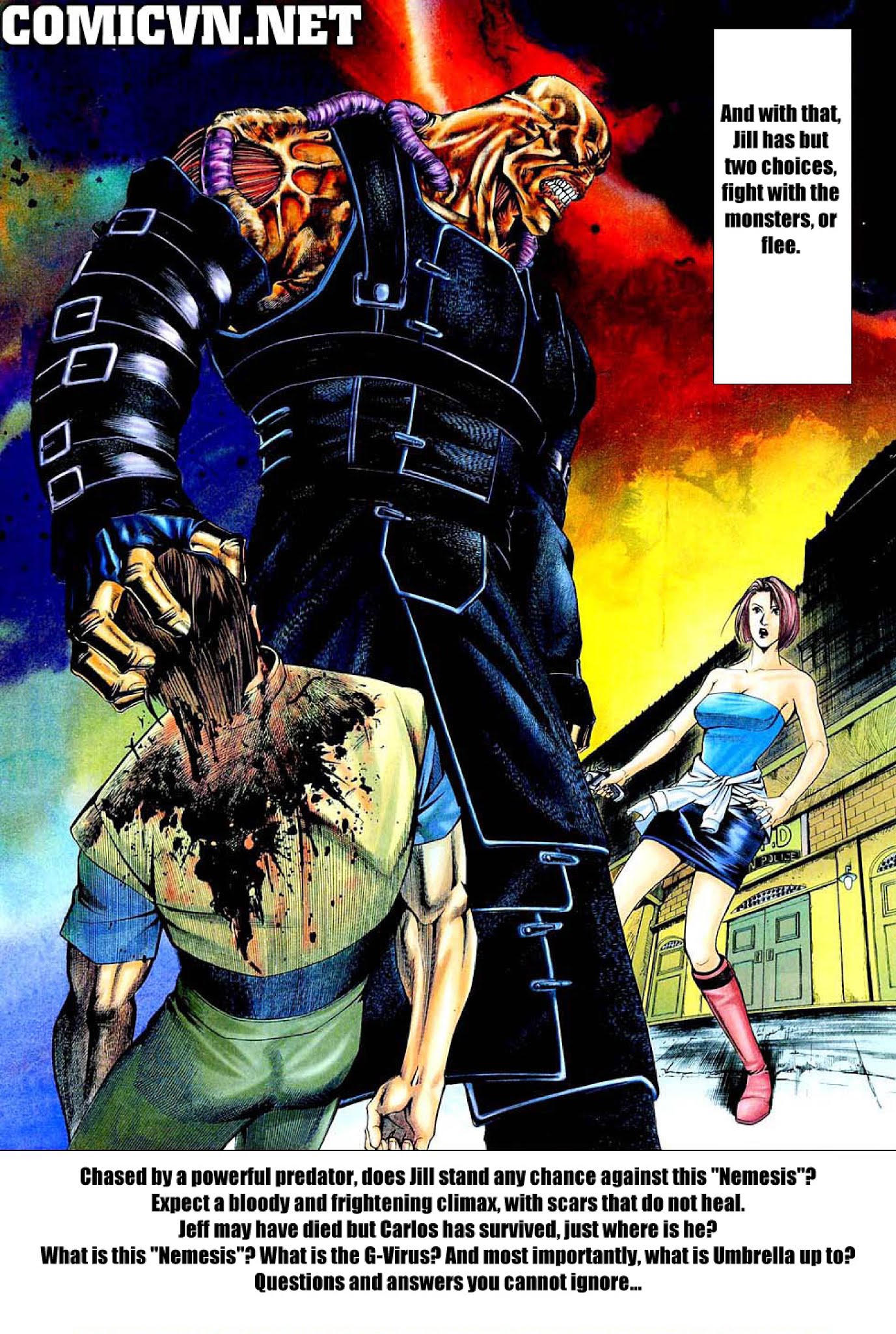 BIOHAZARD 3 LAST ESCAPE Chapter 1.2 page 46 - Chapter 1 v2 : Issue 1
