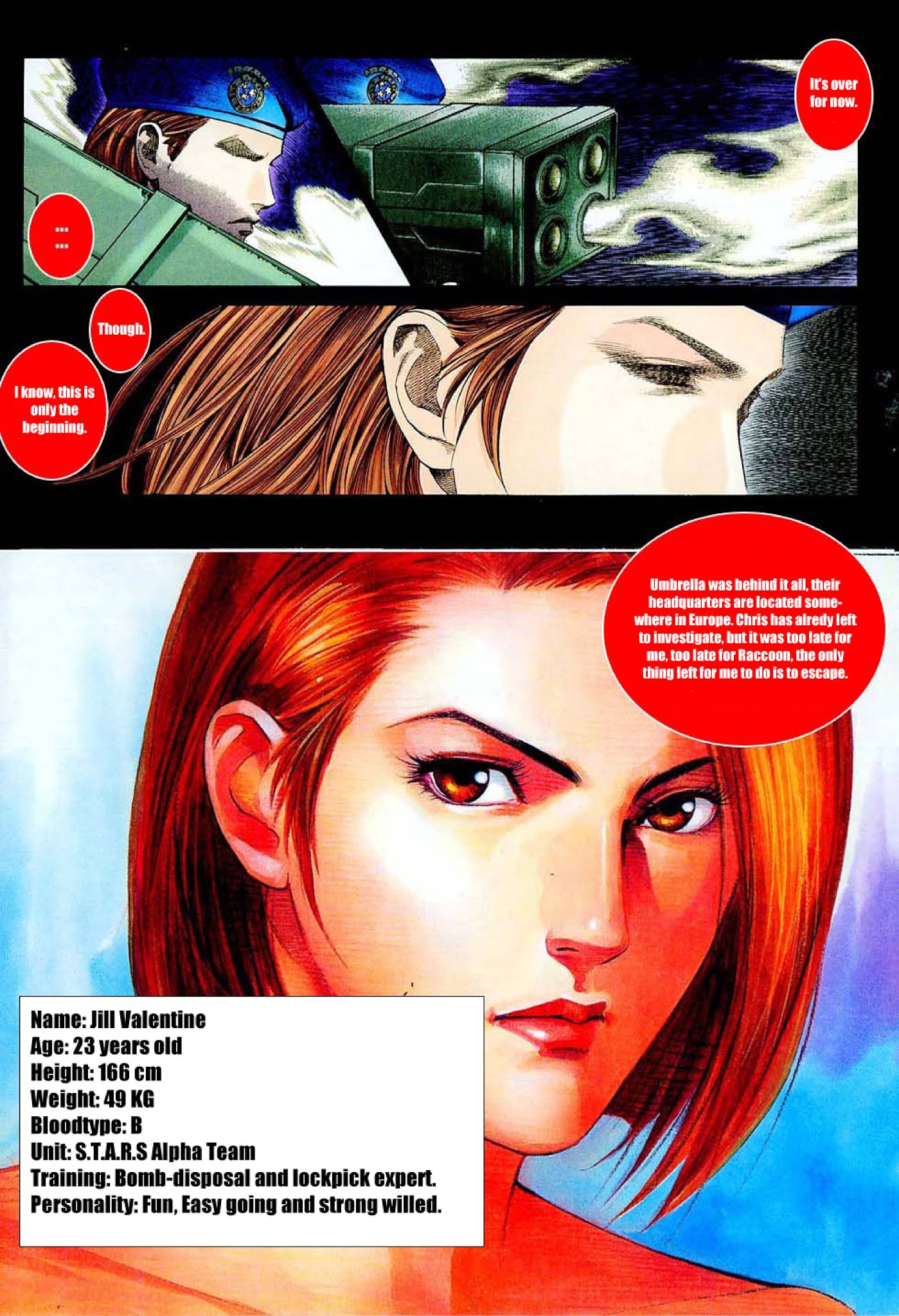 BIOHAZARD 3 LAST ESCAPE Chapter 1.2 page 6 - Chapter 1 v2 : Issue 1