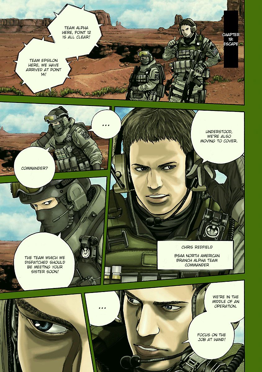 Biohazard - Heavenly Island Chapter 19 page 2 - Chapter 19 : Escape