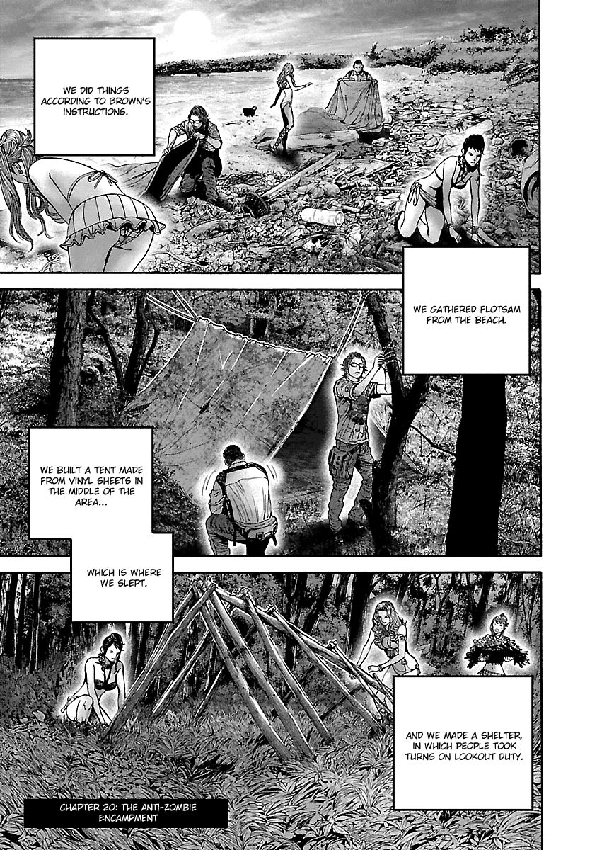 Biohazard - Heavenly Island Chapter 20 page 1 - Chapter 20 : The Anti-Zombie Encampment