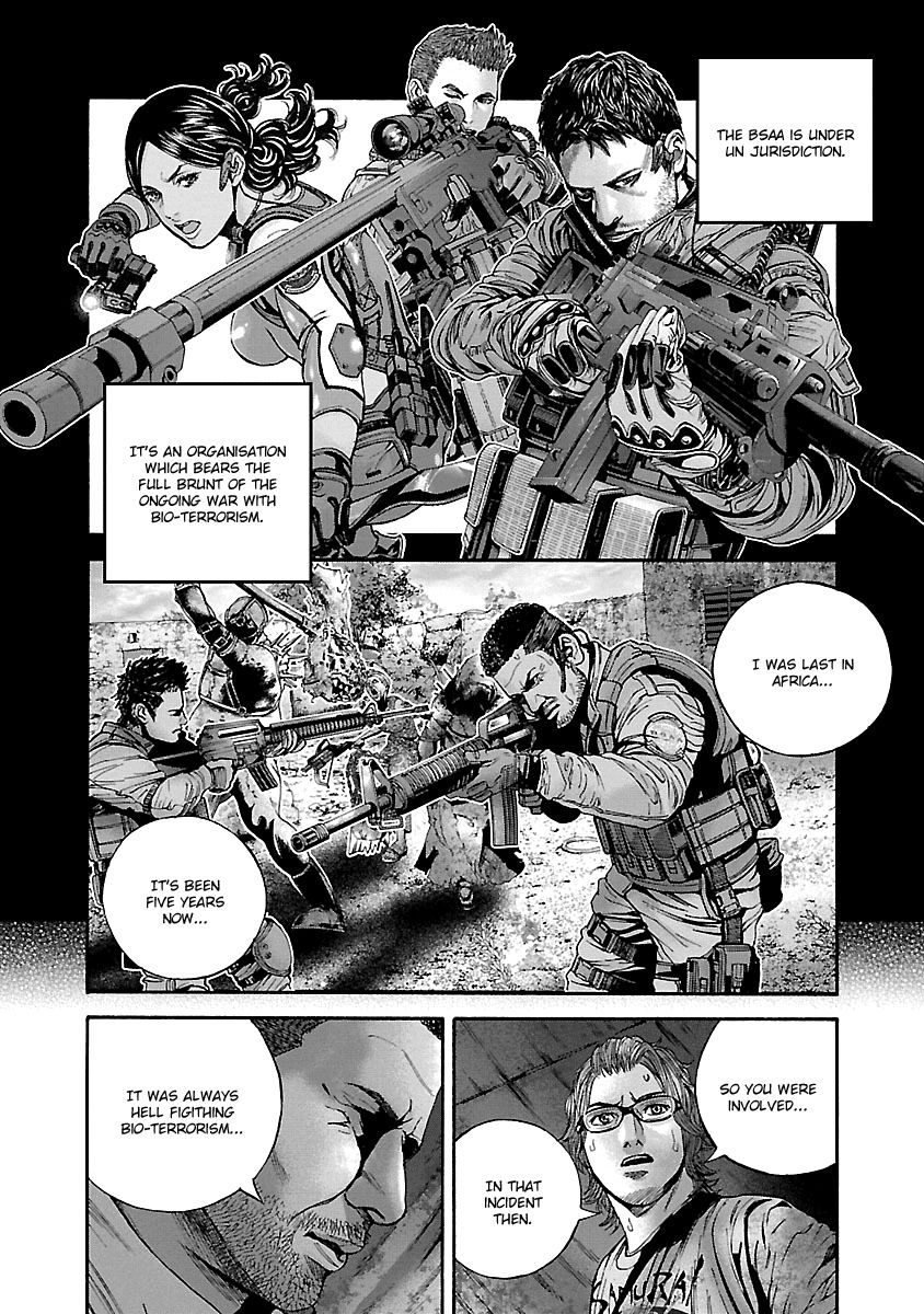 Biohazard - Heavenly Island Chapter 20 page 8 - Chapter 20 : The Anti-Zombie Encampment