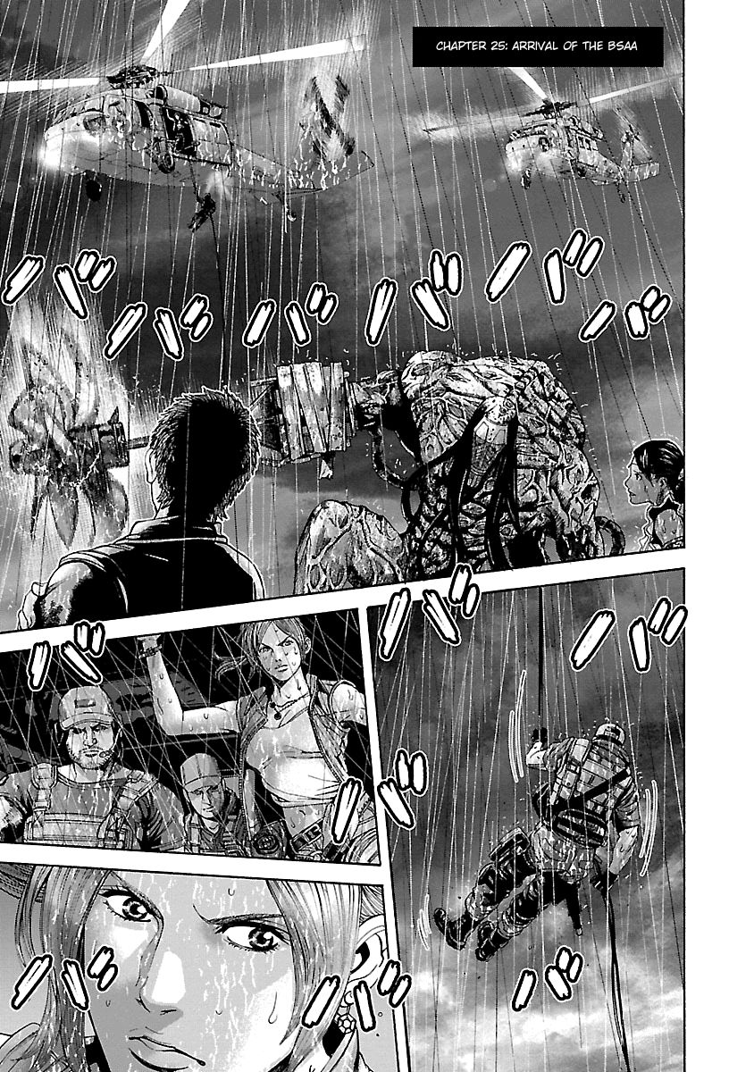 Biohazard - Heavenly Island Chapter 25 page 1 - Chapter 25 : Arrival of the BSAA
