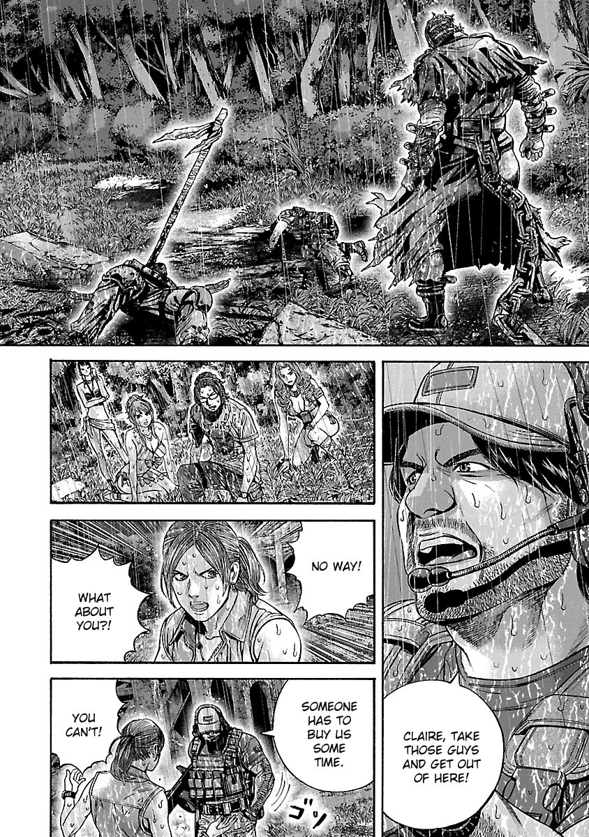 Biohazard - Heavenly Island Chapter 27 page 6 - Chapter 27 : Sandwiched Prisoners