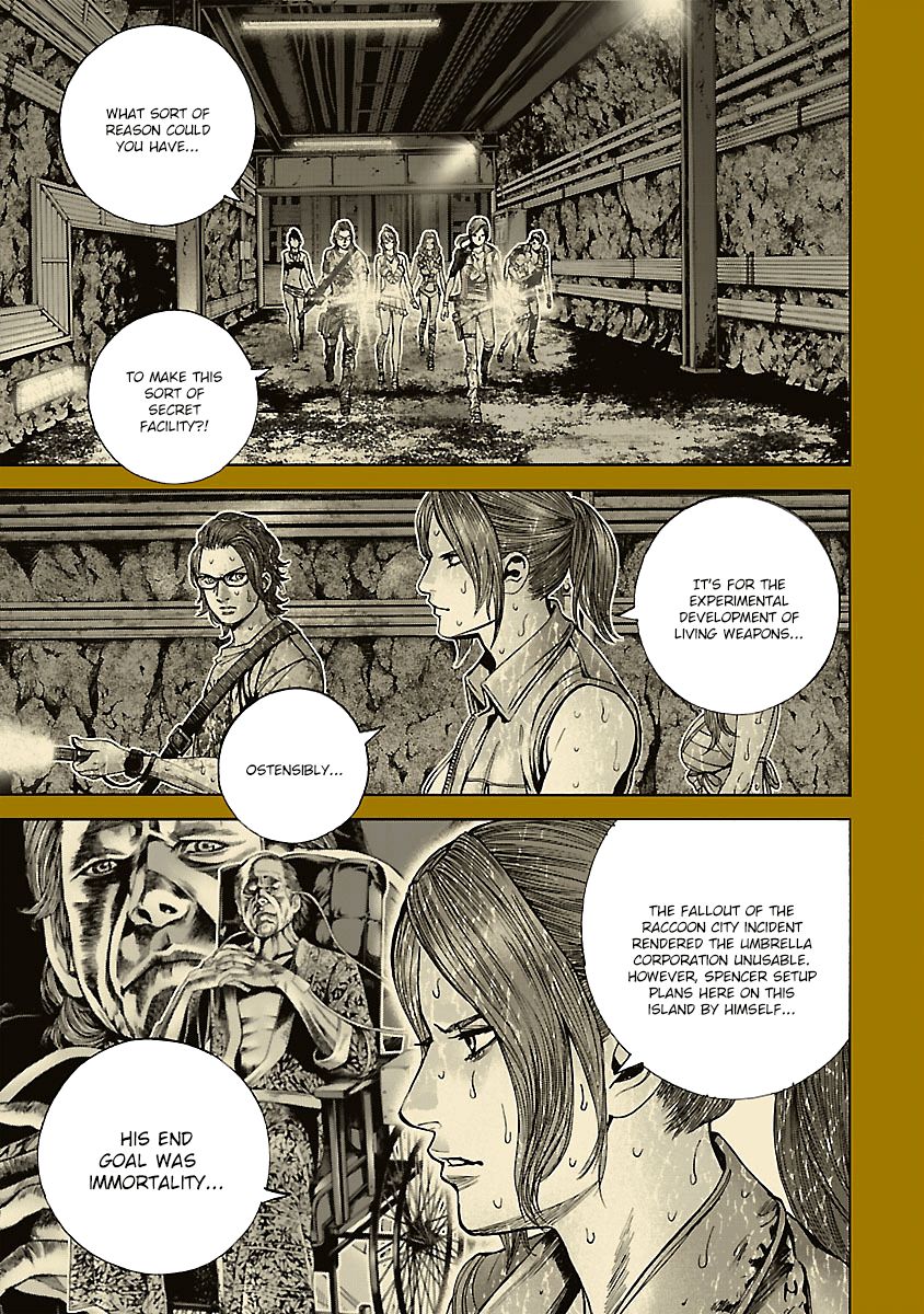 Biohazard - Heavenly Island Chapter 29 page 6 - Chapter 29 : The Abandoned Research Facility