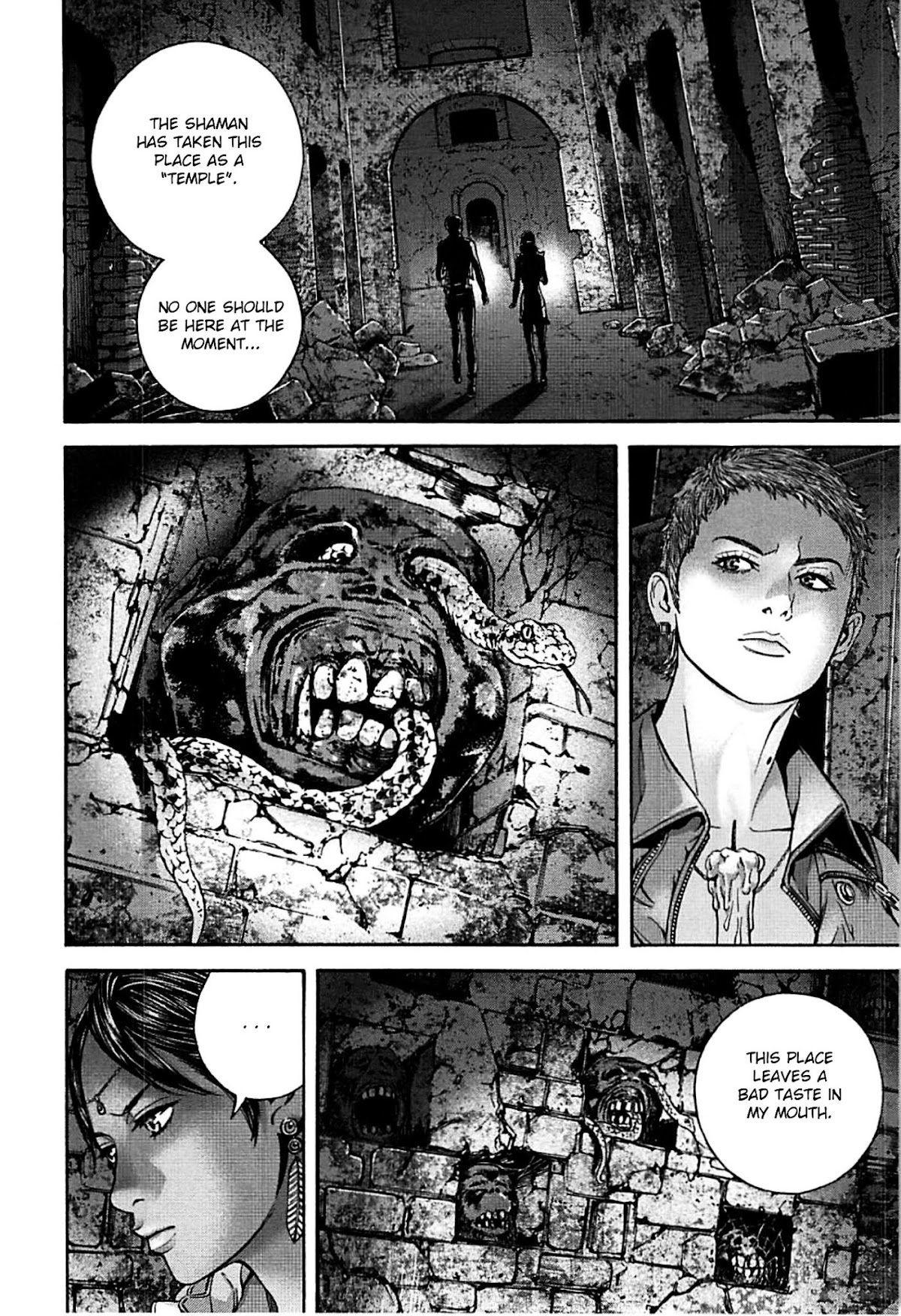 Biohazard - Heavenly Island Chapter 3 page 2 - Chapter 3 : The Enshrined Man