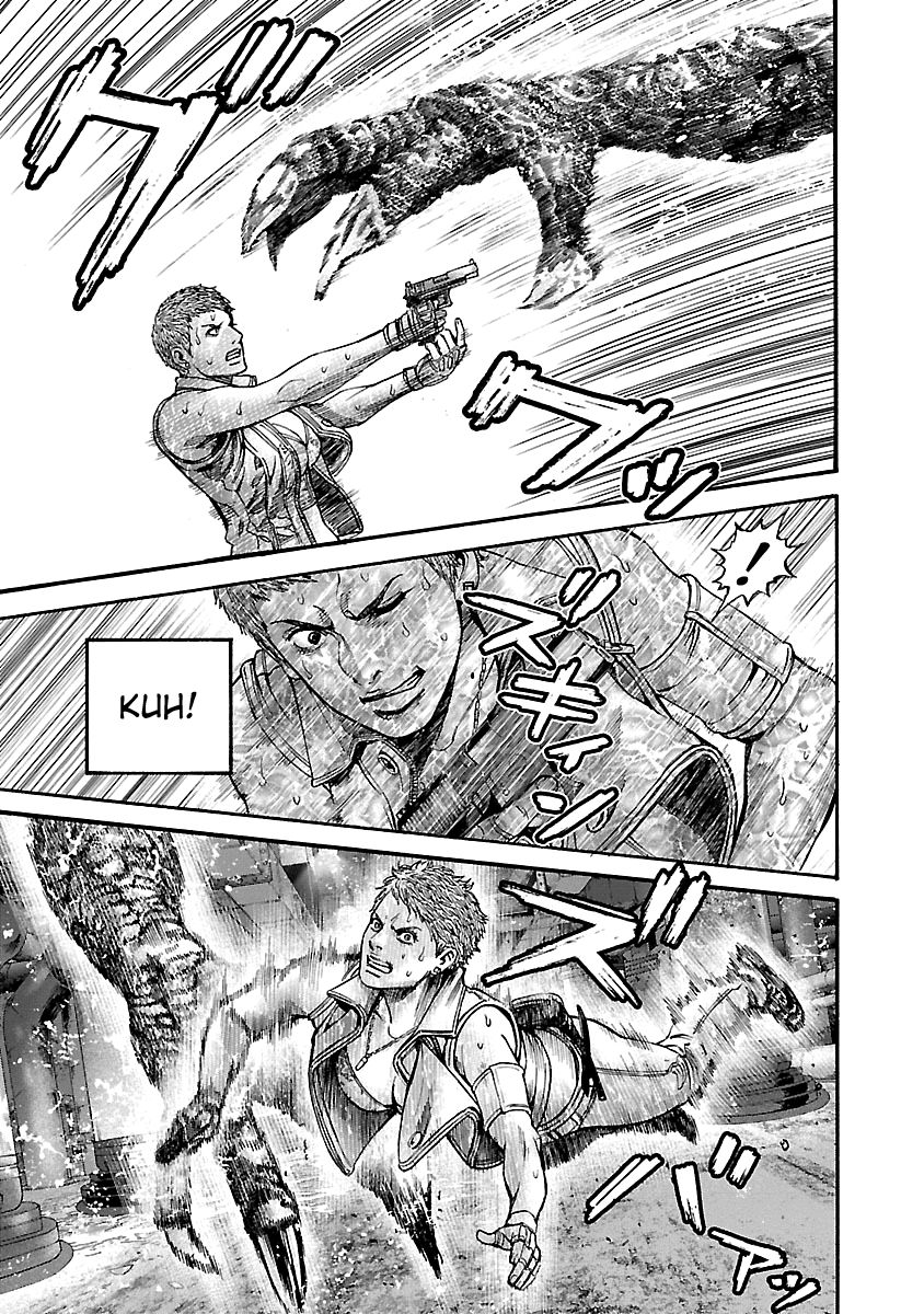 Biohazard - Heavenly Island Chapter 30 page 12 - Chapter 30 : The Fight with the Hunter