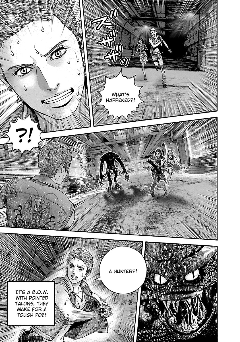 Biohazard - Heavenly Island Chapter 30 page 5 - Chapter 30 : The Fight with the Hunter