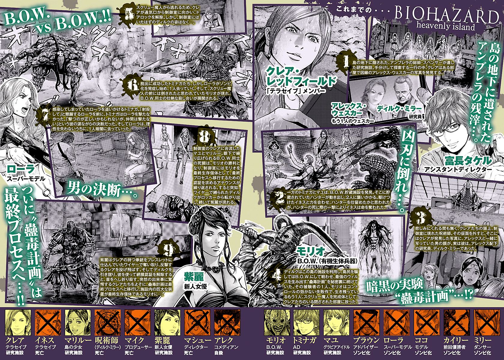 Biohazard - Heavenly Island Chapter 39 page 4 - Chapter 39 : Umbrella's Legacy