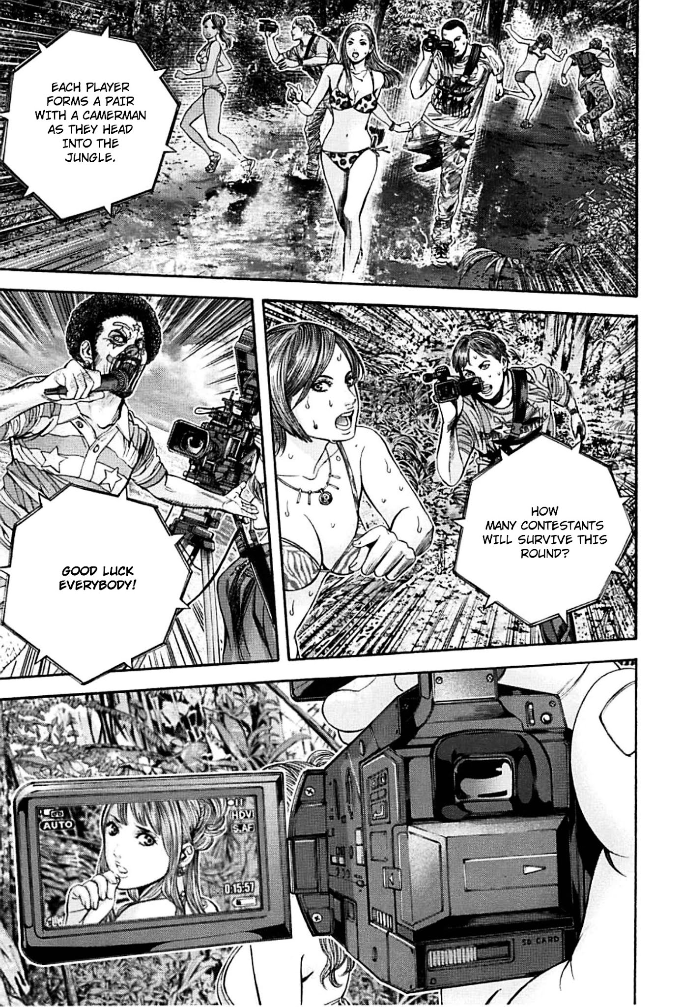 Biohazard - Heavenly Island Chapter 4 page 7 - Chapter 4 : Filming Commences