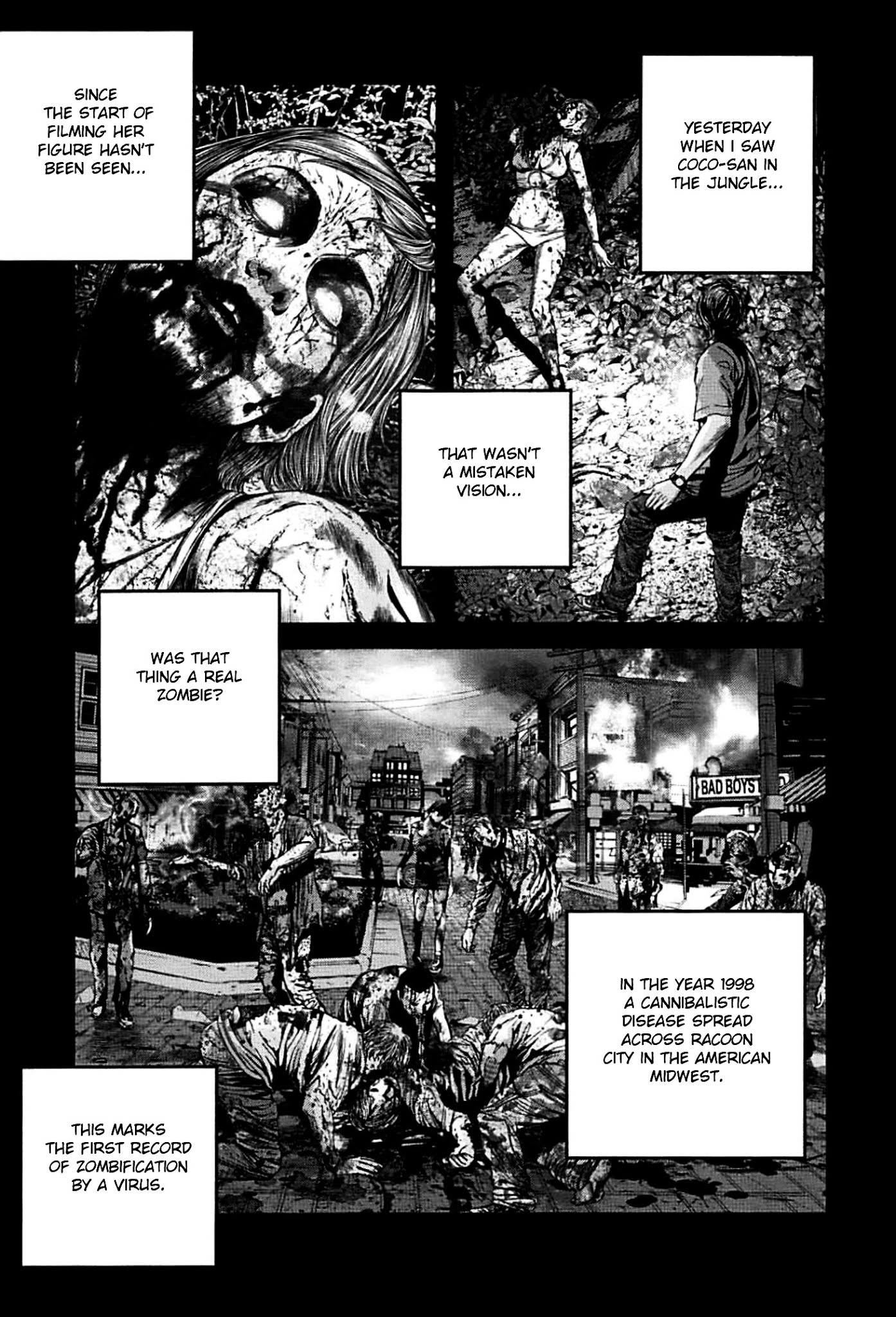 Biohazard - Heavenly Island Chapter 4 page 9 - Chapter 4 : Filming Commences