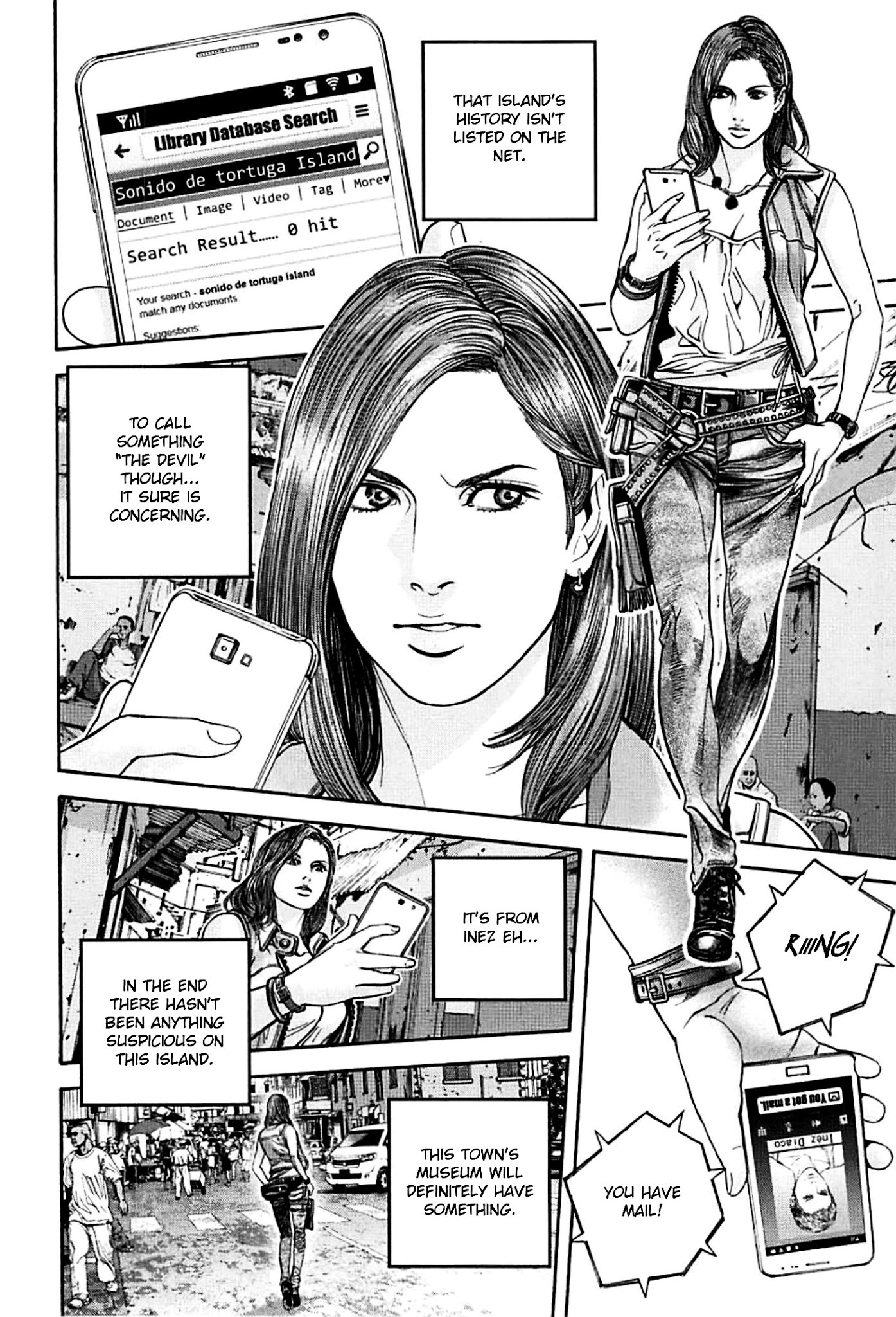 Biohazard - Heavenly Island Chapter 5 page 6 - Chapter 5 : The Dark Figure's Harpoon