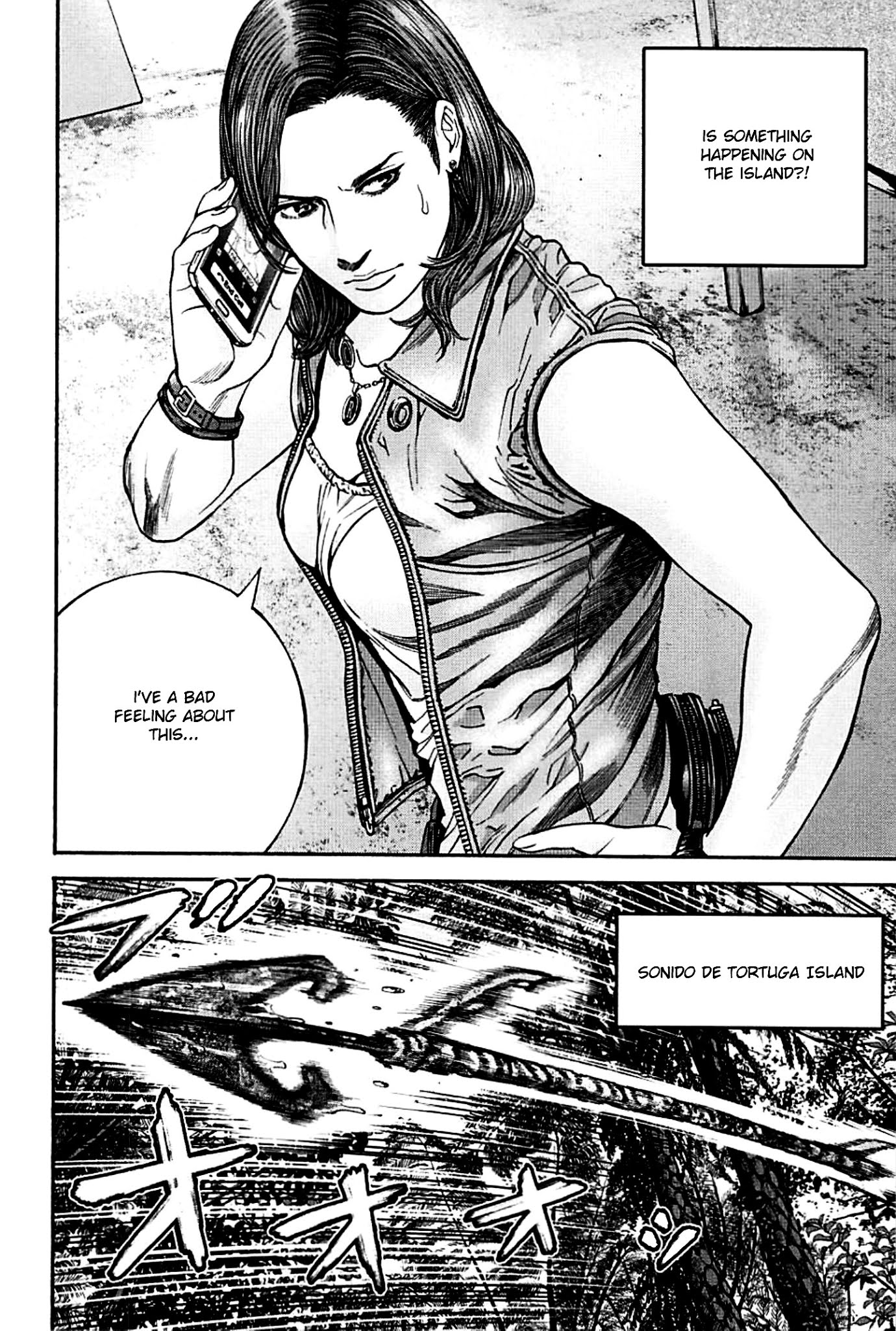 Biohazard - Heavenly Island Chapter 8 page 8 - Chapter 8 : Fight