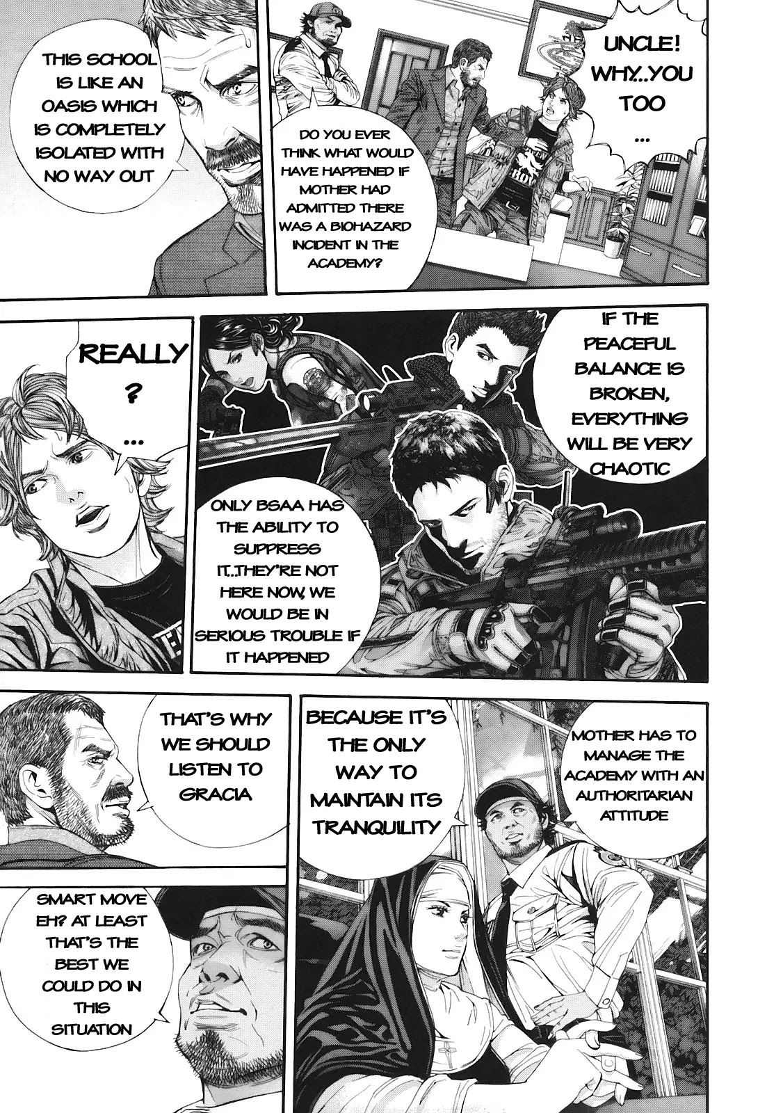 Biohazard - Marhawa Desire Chapter 14 page 6 - Chapter 14