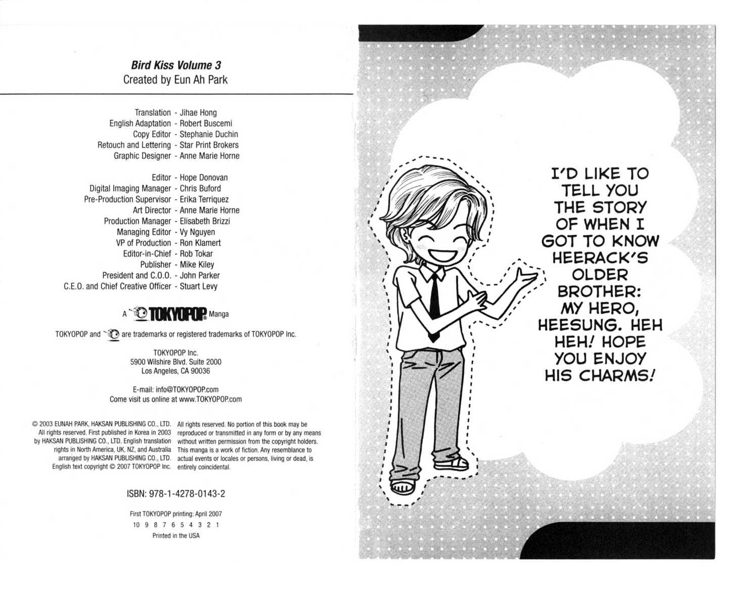 Bird Kiss Chapter 3.0 page 93 - Vol.03 Chapter 0