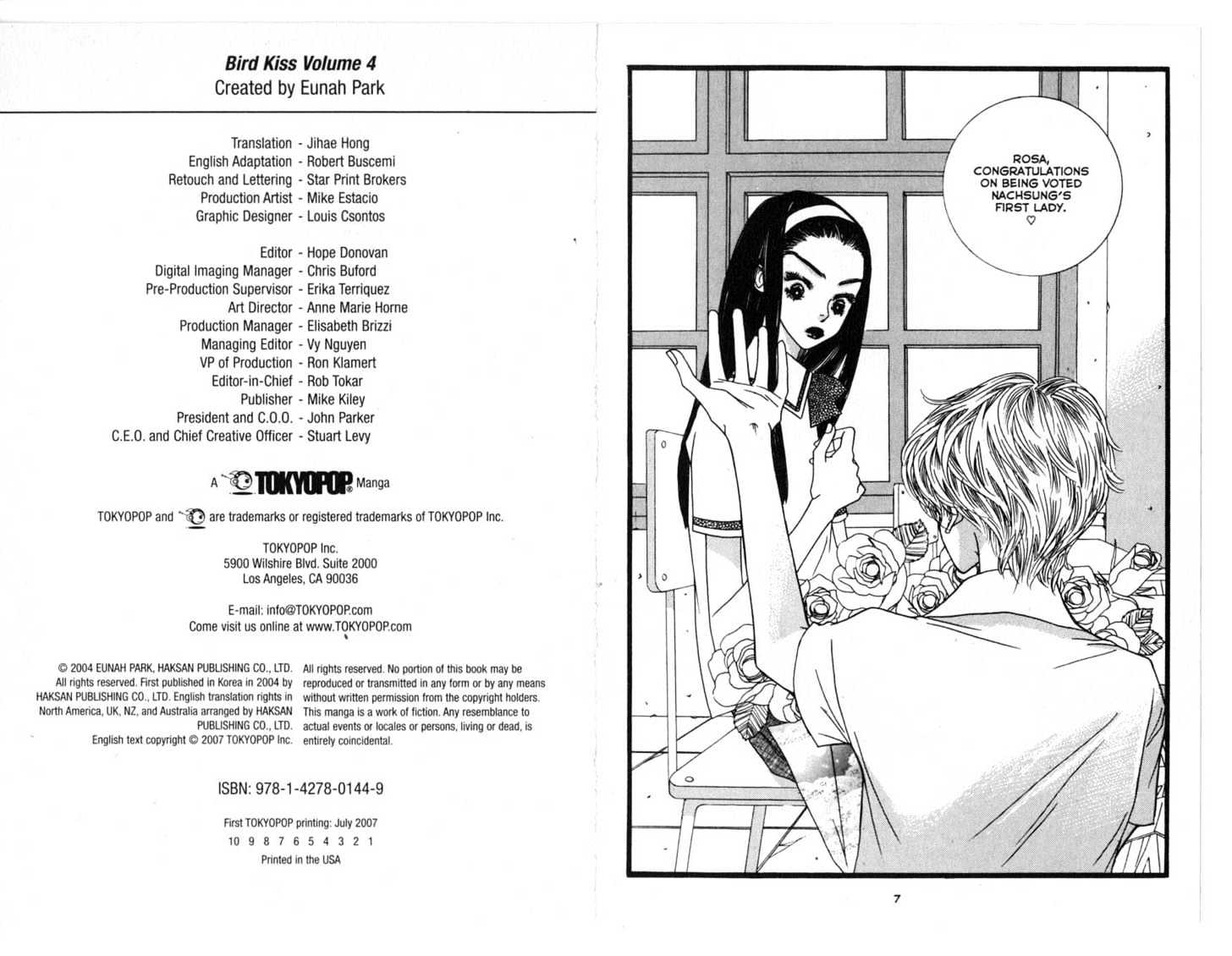 Bird Kiss Chapter 4.0 page 5 - Vol.04 Chapter 0