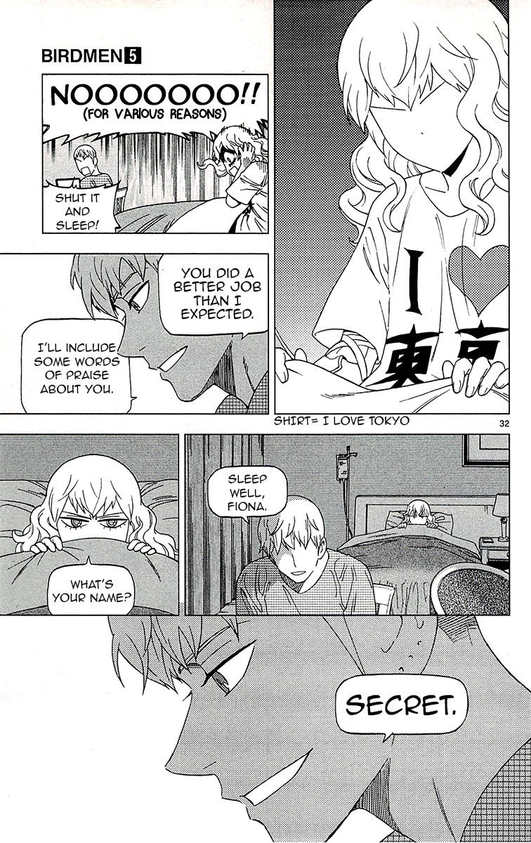 Birdmen Chapter 19 page 36 - Chapter 19 : flight019 NEW WORLD