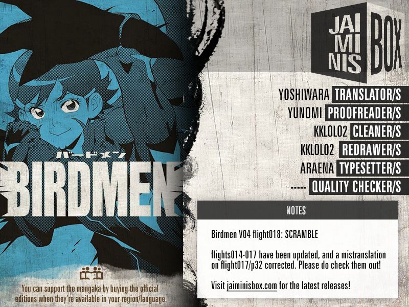Birdmen Chapter 20 page 39 - Chapter 20 : Transform