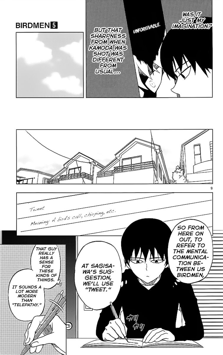 Birdmen Chapter 20 page 9 - Chapter 20 : Transform