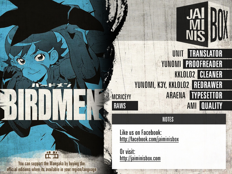 Birdmen Chapter 24.2 page 1 - Chapter 24 : Minority Report (V2)