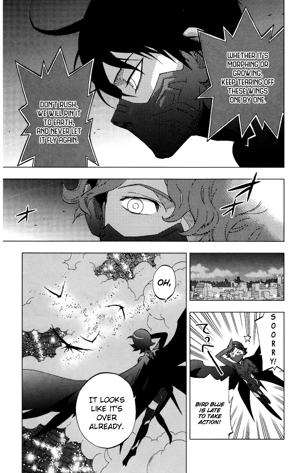 Birdmen Chapter 24.2 page 11 - Chapter 24 : Minority Report (V2)