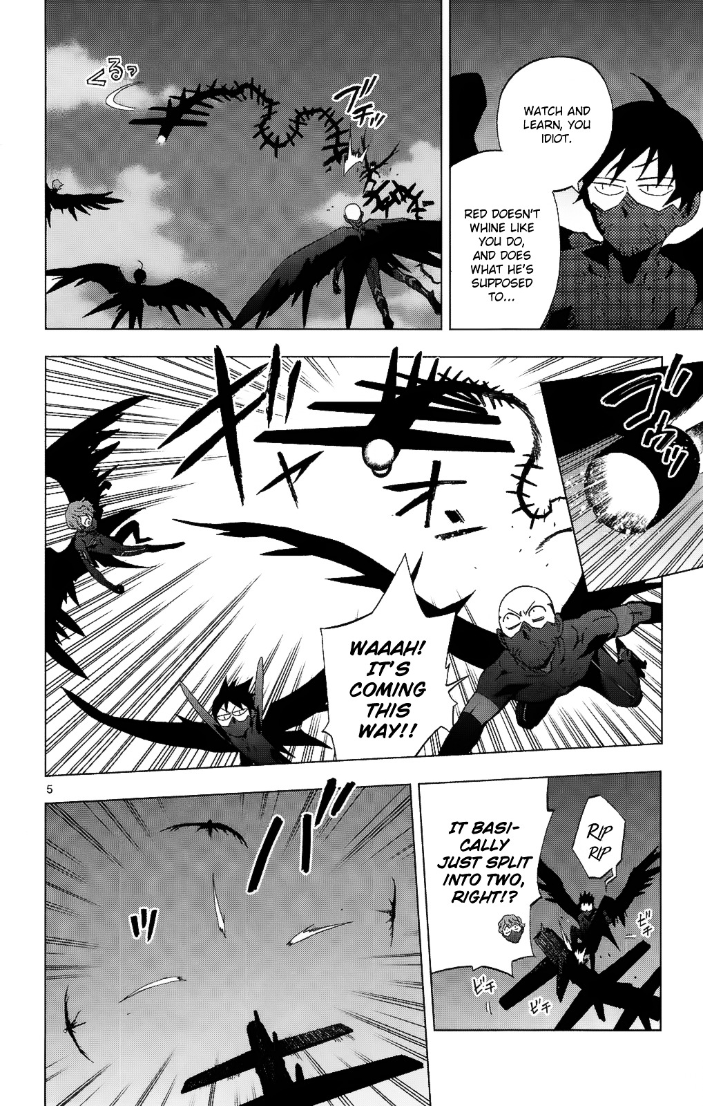 Birdmen Chapter 24.2 page 8 - Chapter 24 : Minority Report (V2)