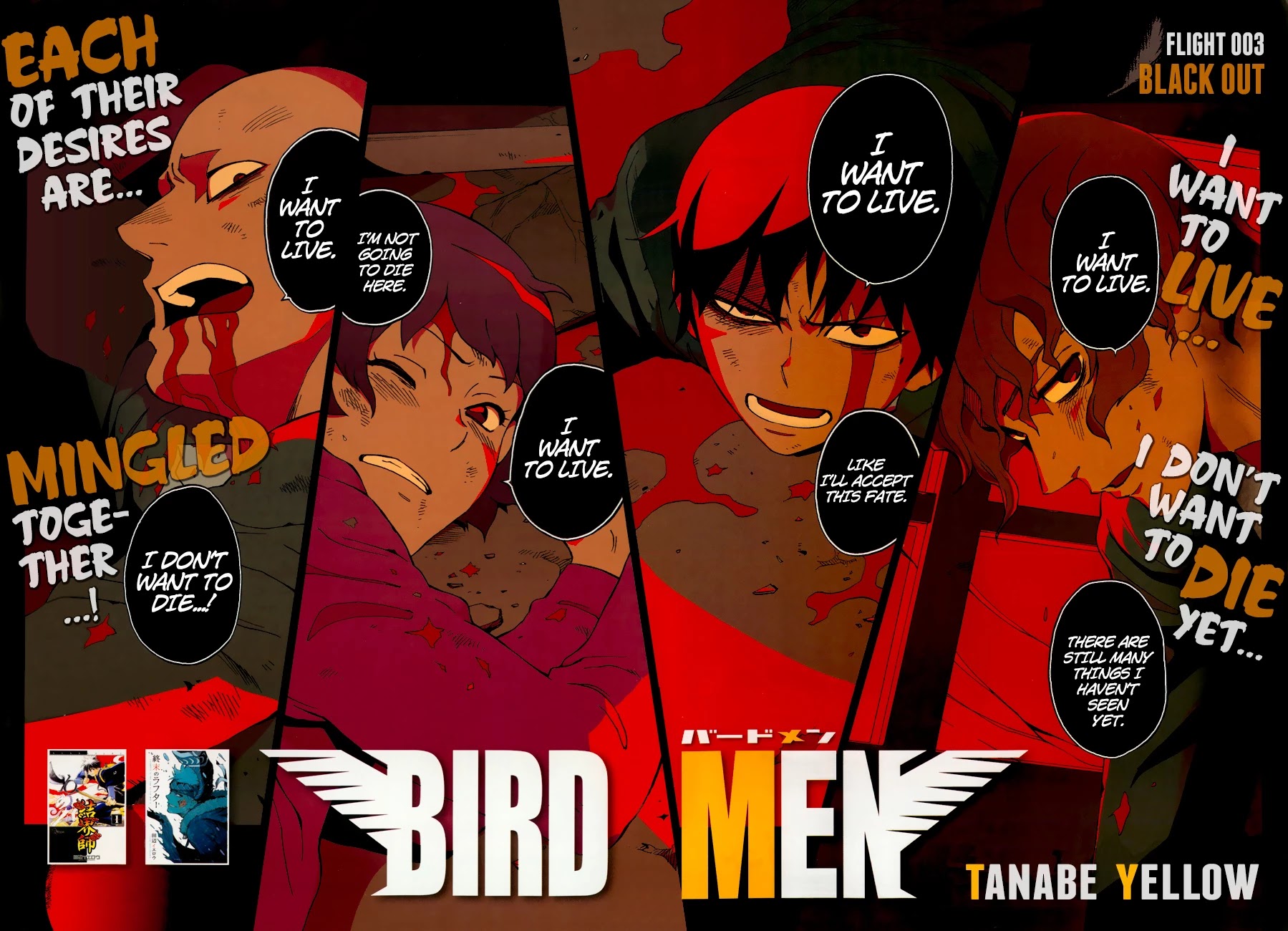 Birdmen Chapter 3 page 3 - Chapter 3: Black Out
