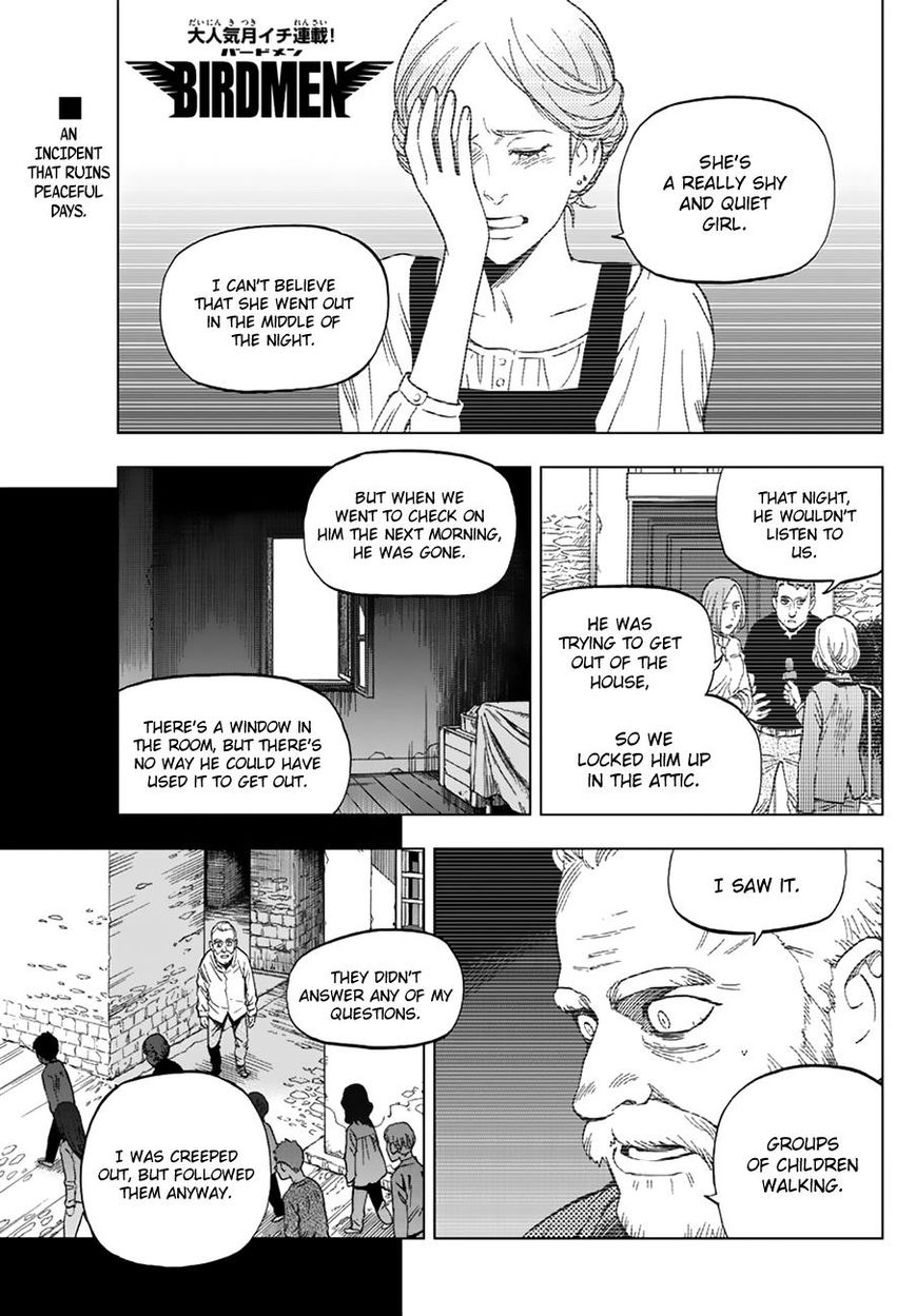 Birdmen Chapter 40 page 1 - Chapter 40 : White Out