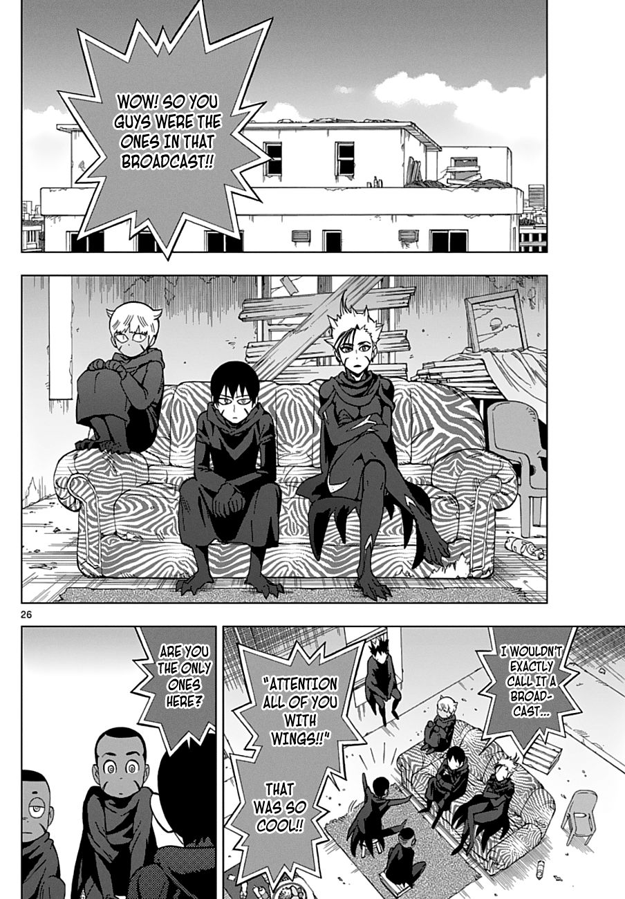 Birdmen Chapter 55 page 25 - Chapter 55: flight055