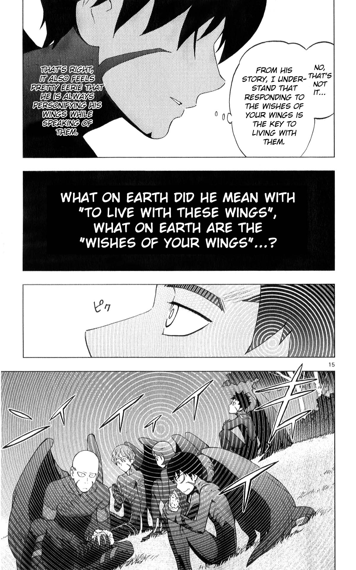Birdmen Chapter 6 page 16 - Chapter 6: Catch Fire