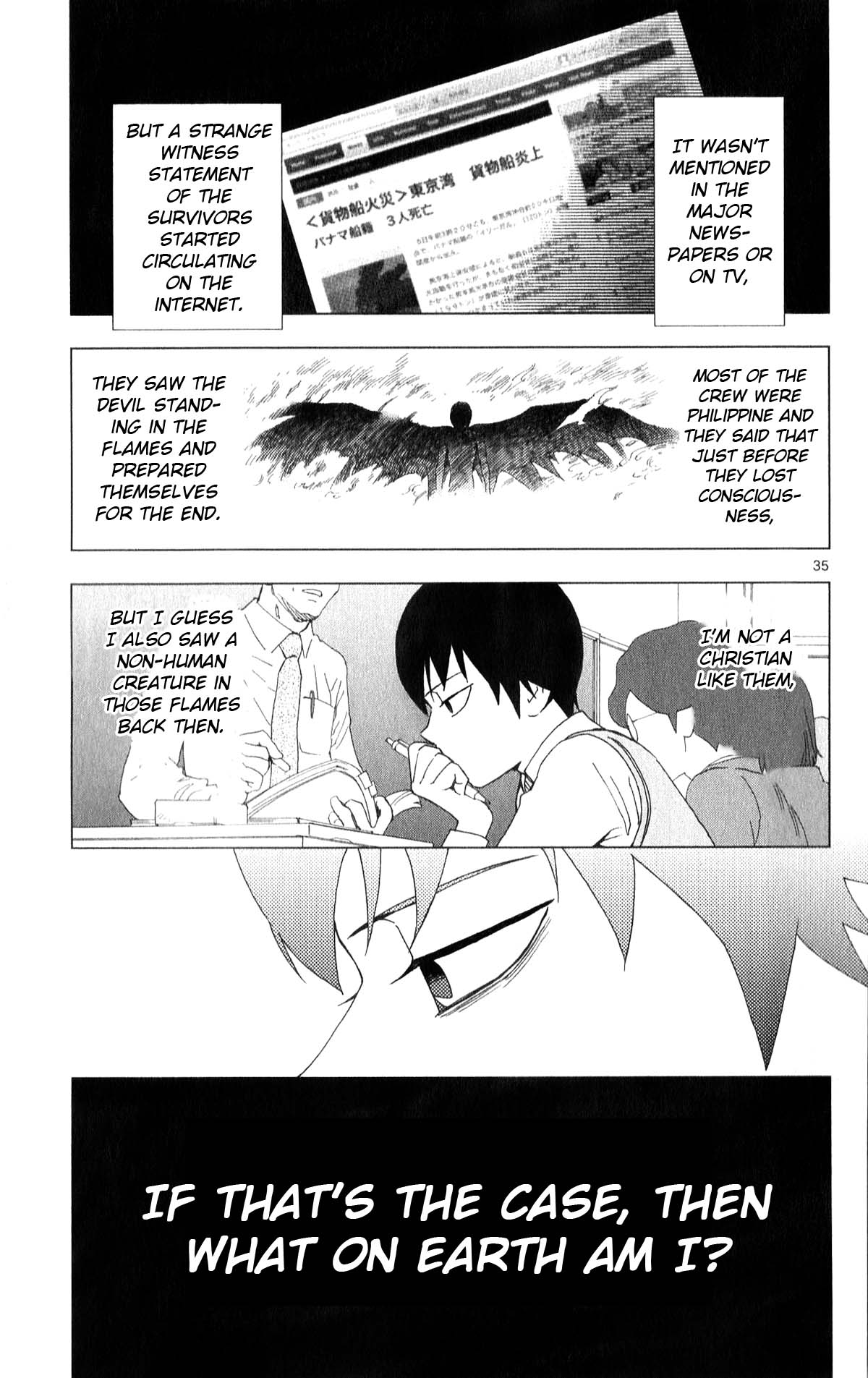 Birdmen Chapter 6 page 35 - Chapter 6: Catch Fire