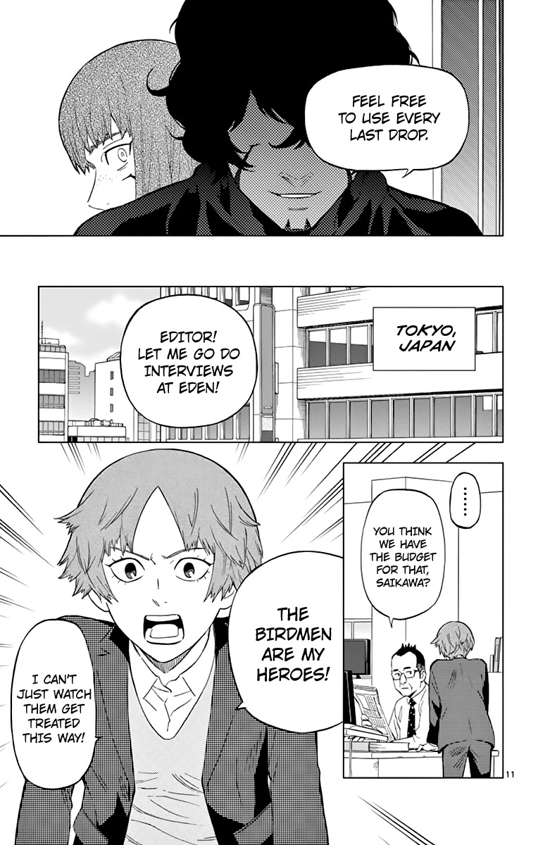 Birdmen Chapter 72 page 11 - Chapter 72: Chaos