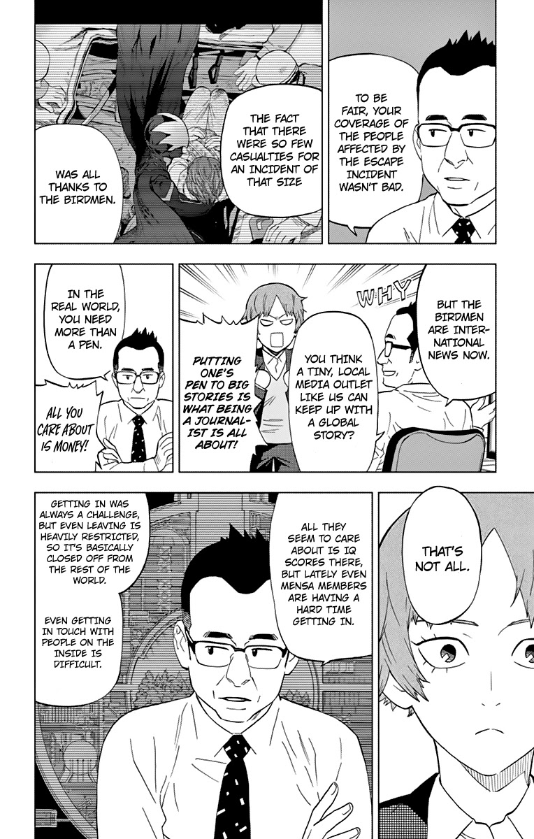 Birdmen Chapter 72 page 12 - Chapter 72: Chaos