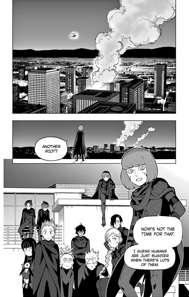 Birdmen Chapter 72 page 34 - Chapter 72: Chaos