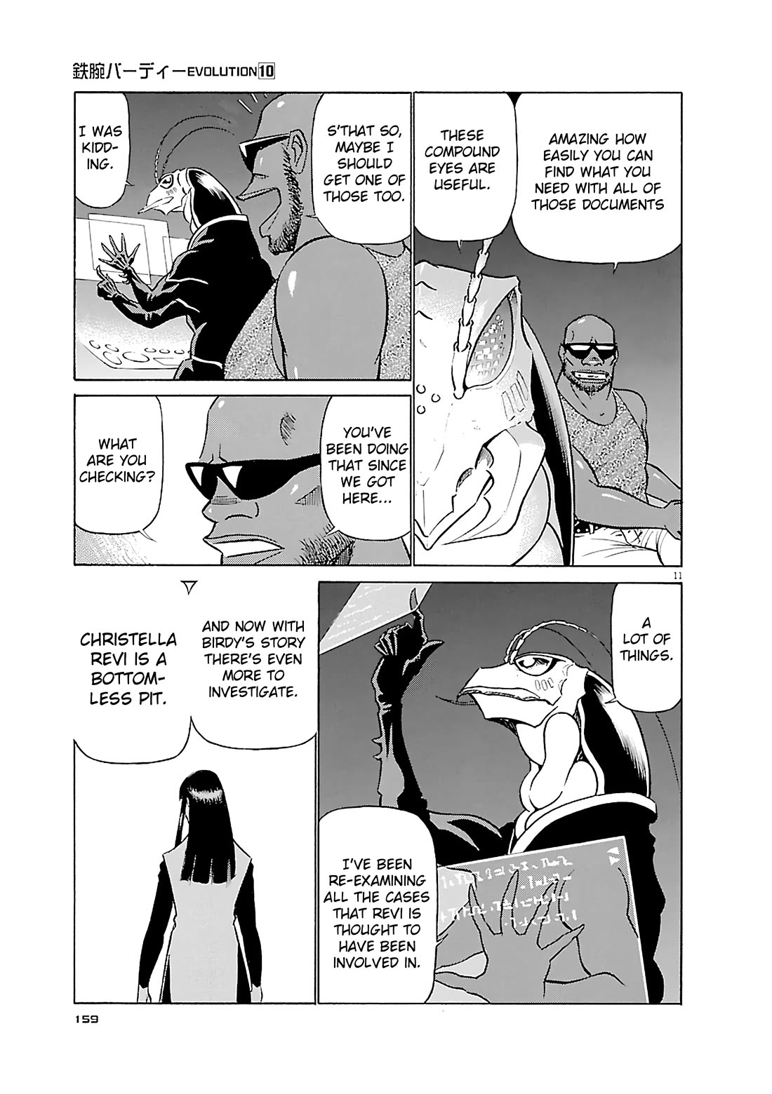 Birdy the Mighty Evolution Chapter 107 page 11 - Chapter 107: Peridan's Forbidden Book #2