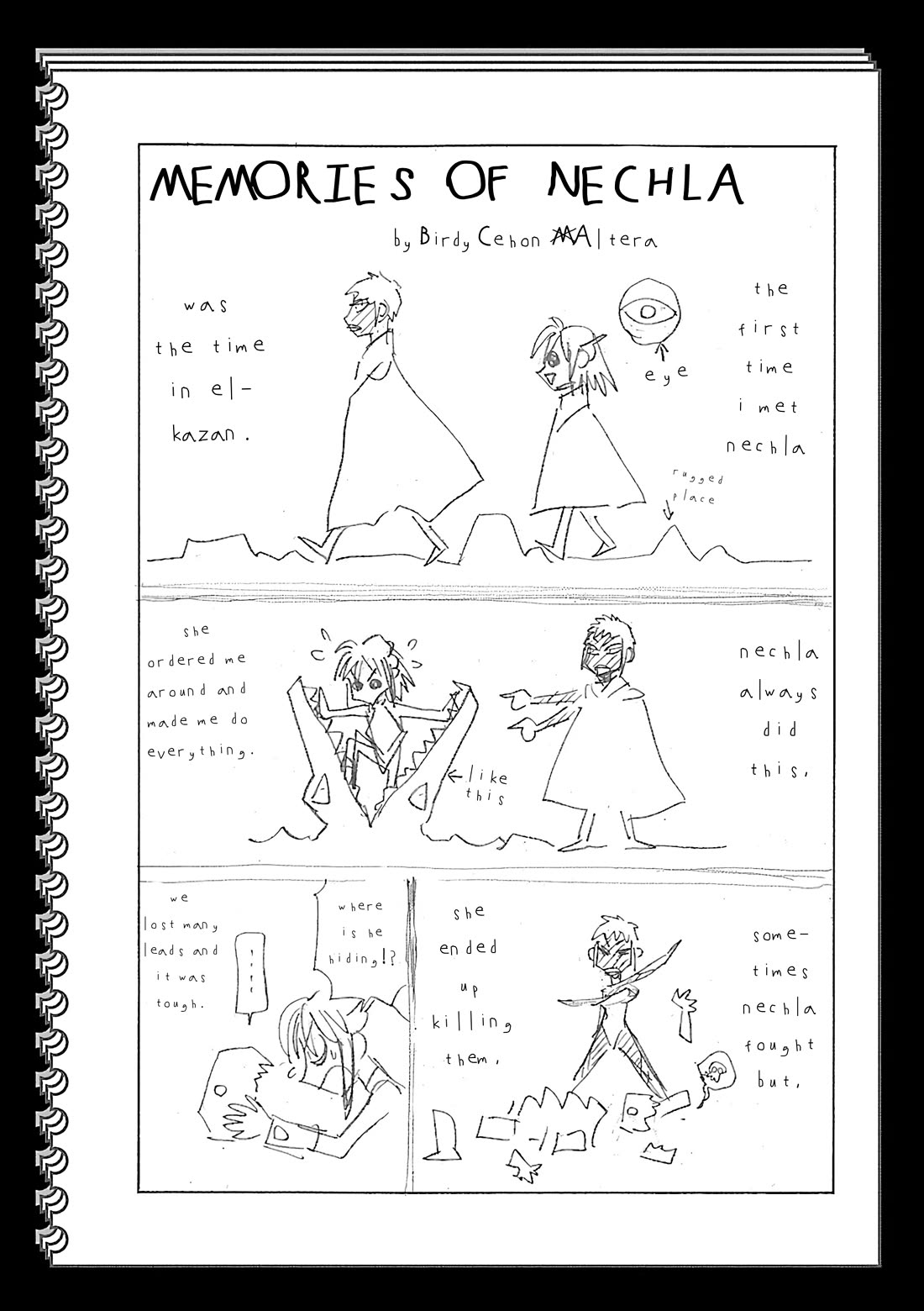 Birdy the Mighty Evolution Chapter 109.5 page 1 - Chapter 109.5: Memories of Nechla