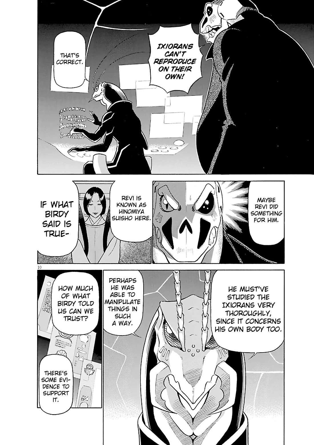 Birdy the Mighty Evolution Chapter 109 page 10 - Chapter 109: Peridan's Forbidden Book #4