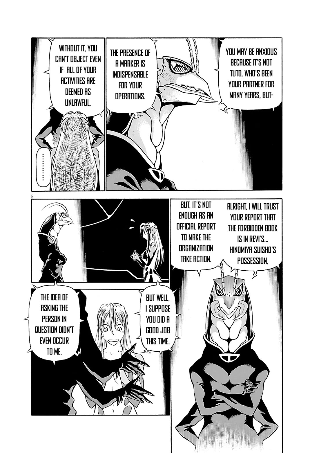 Birdy the Mighty Evolution Chapter 119 page 6 - Chapter 119: Peridan's Forbidden Book #14