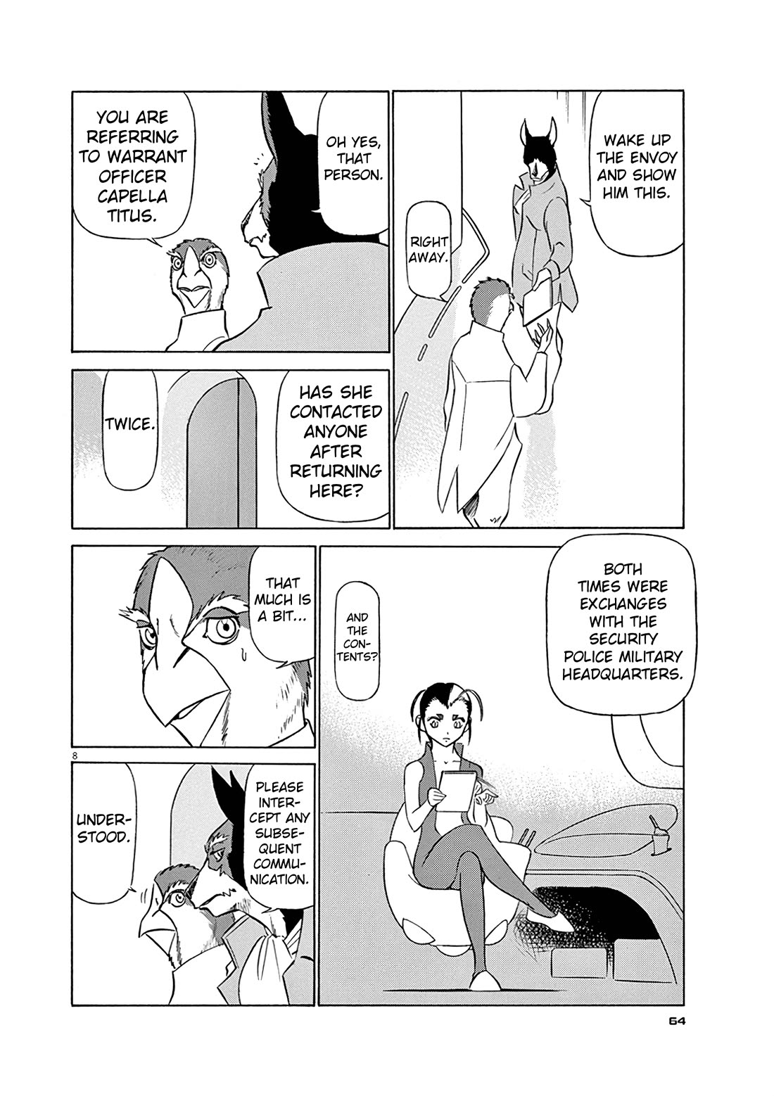 Birdy the Mighty Evolution Chapter 124 page 8 - Chapter 124: Peridan's Forbidden Book #19