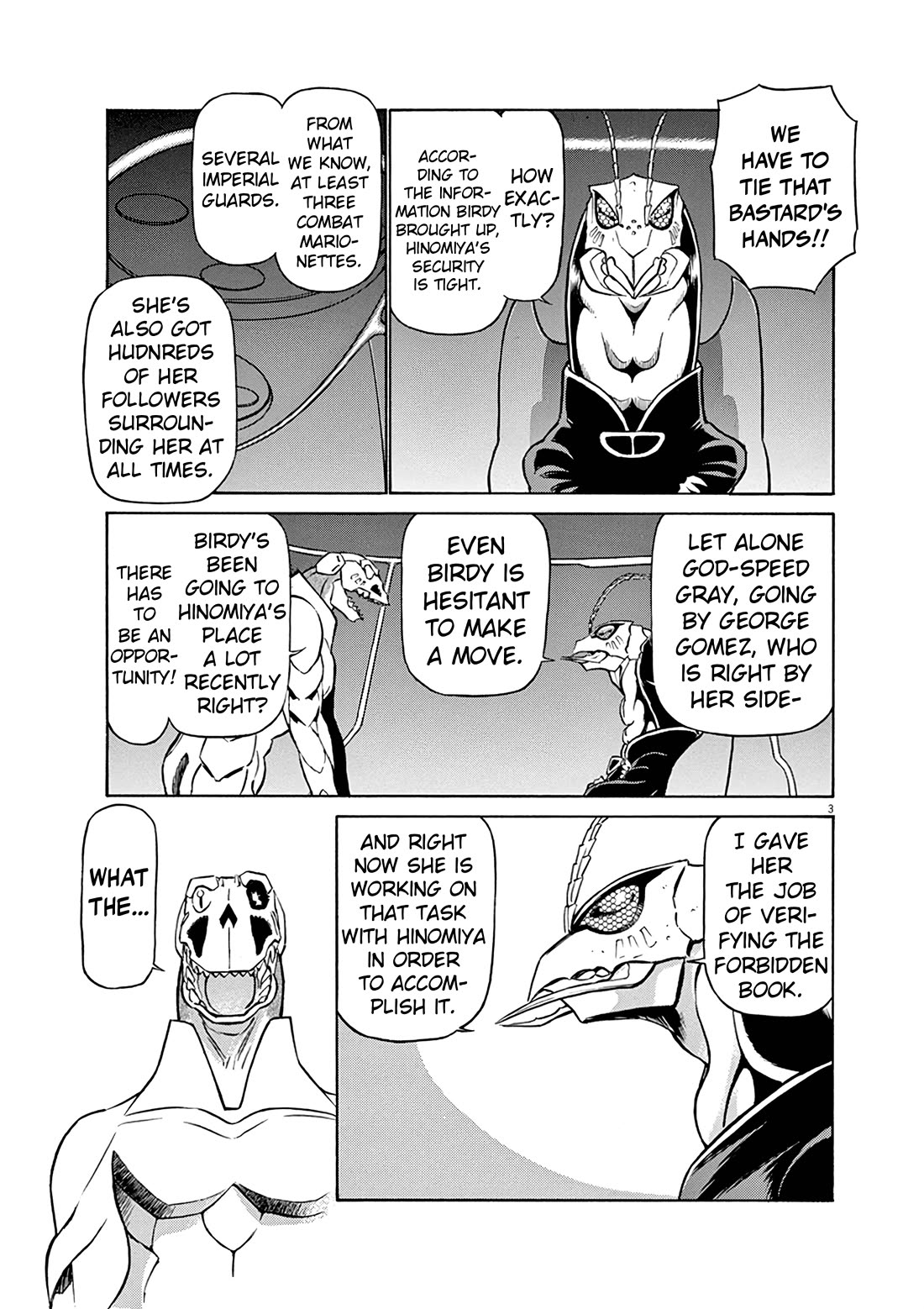 Birdy the Mighty Evolution Chapter 128 page 3 - Chapter 128: Peridan's Forbidden Book #23