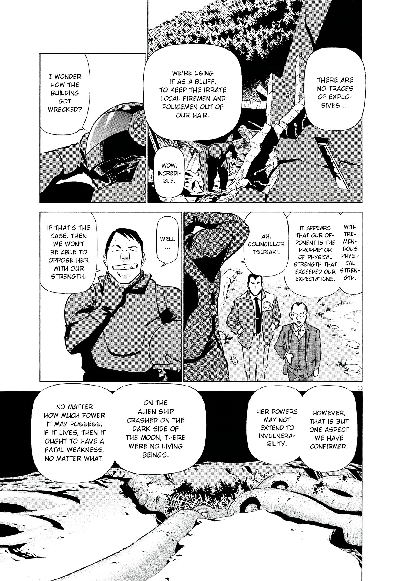 Birdy the Mighty Evolution Chapter 34 page 13 - Chapter 34: God's Miniature Garden #2