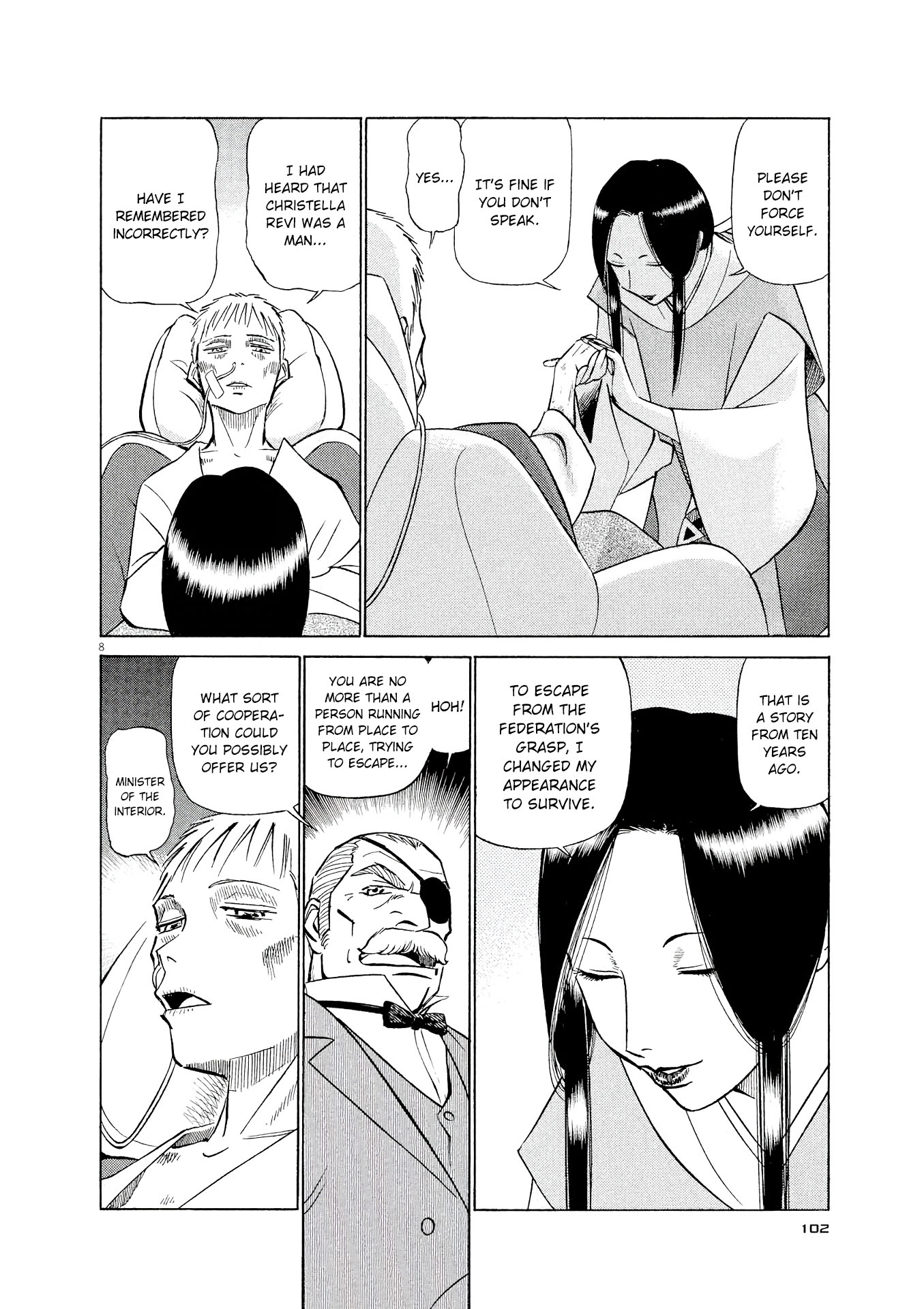 Birdy the Mighty Evolution Chapter 38 page 8 - Chapter 38: God's Miniature Garden #6