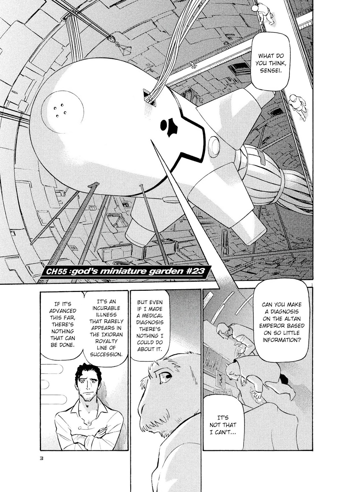 Birdy the Mighty Evolution Chapter 55 page 1 - Chapter 55: God's Miniature Garden #23