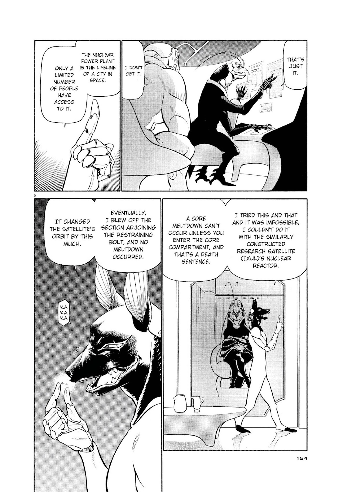 Birdy the Mighty Evolution Chapter 63 page 8 - Chapter 63: God's Miniature Garden #31