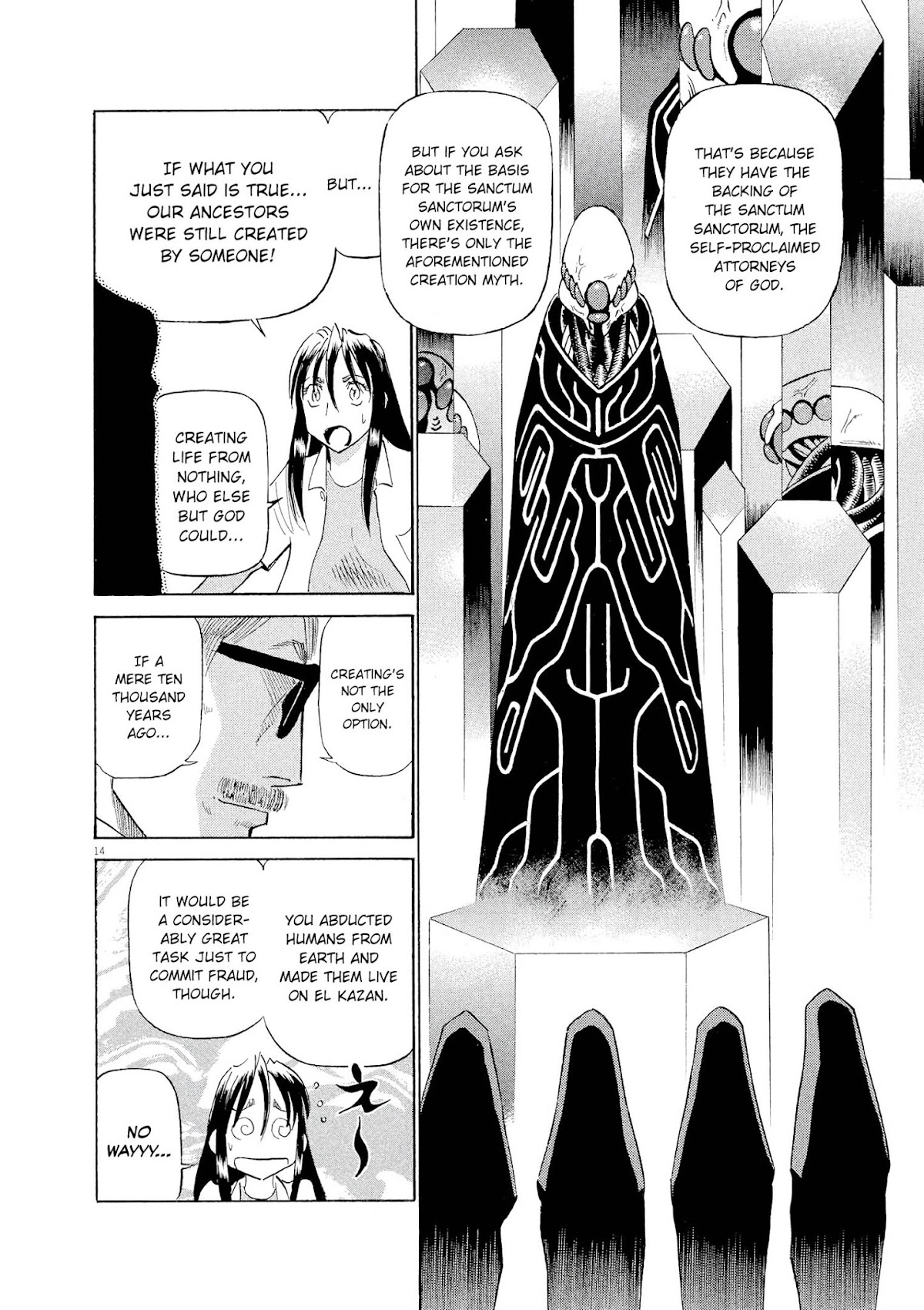 Birdy the Mighty Evolution Chapter 64 page 13 - Chapter 64: God's Miniature Garden #32