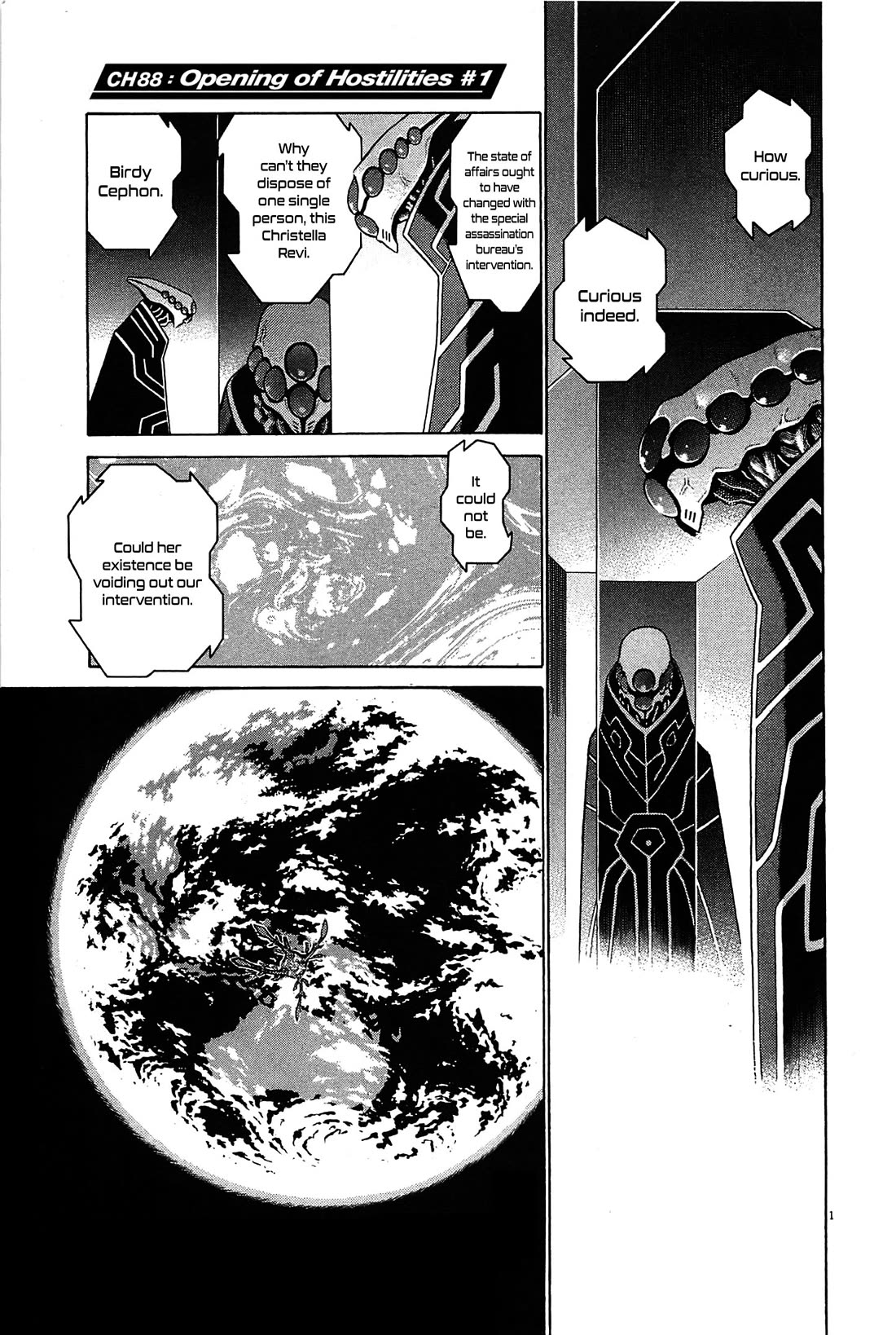 Birdy the Mighty Evolution Chapter 88 page 1 - Chapter 88: Opening of Hostilities #1