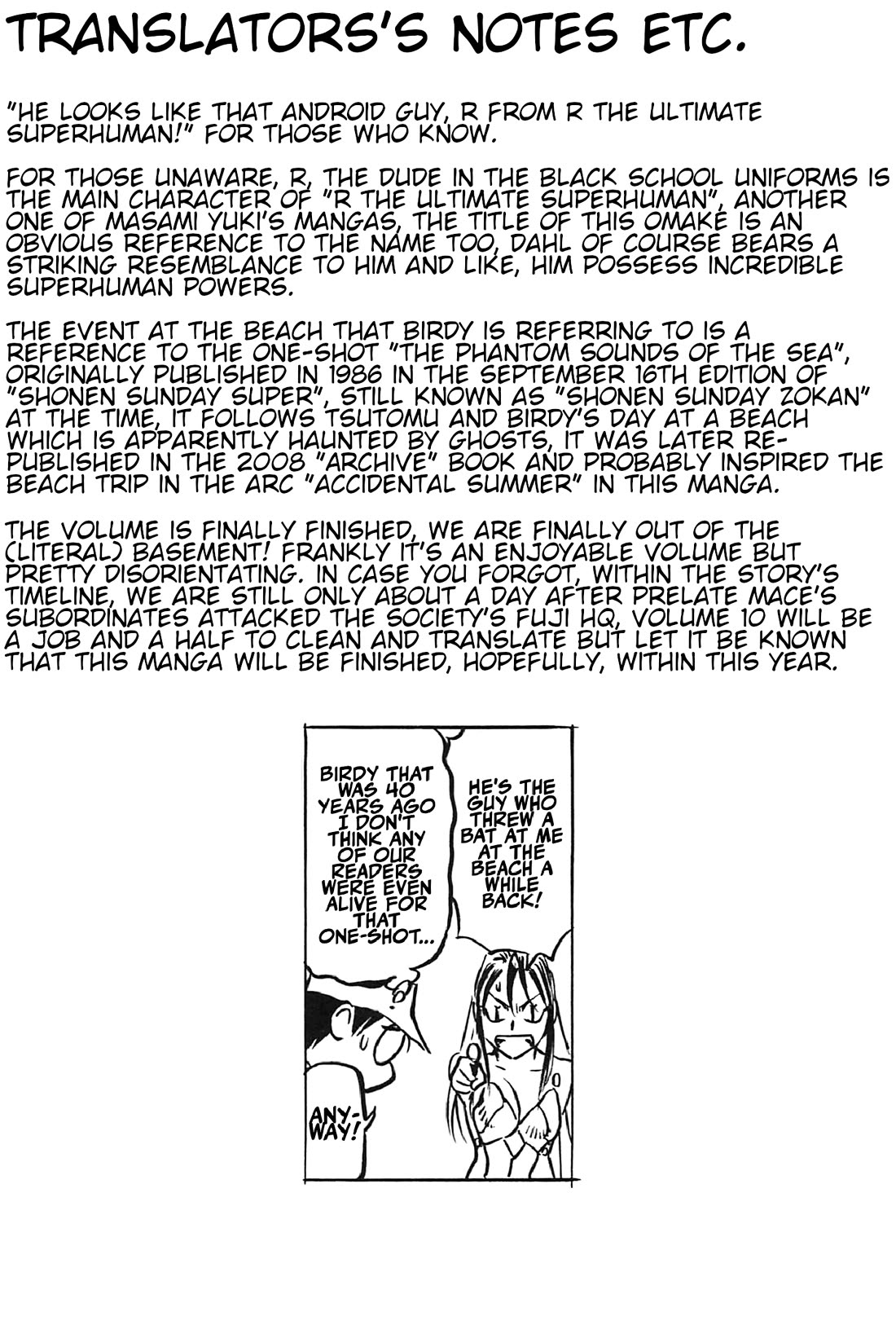 Birdy the Mighty Evolution Chapter 98.5 page 4 - Chapter 98.5: The Ultimate Superhuman Battle!