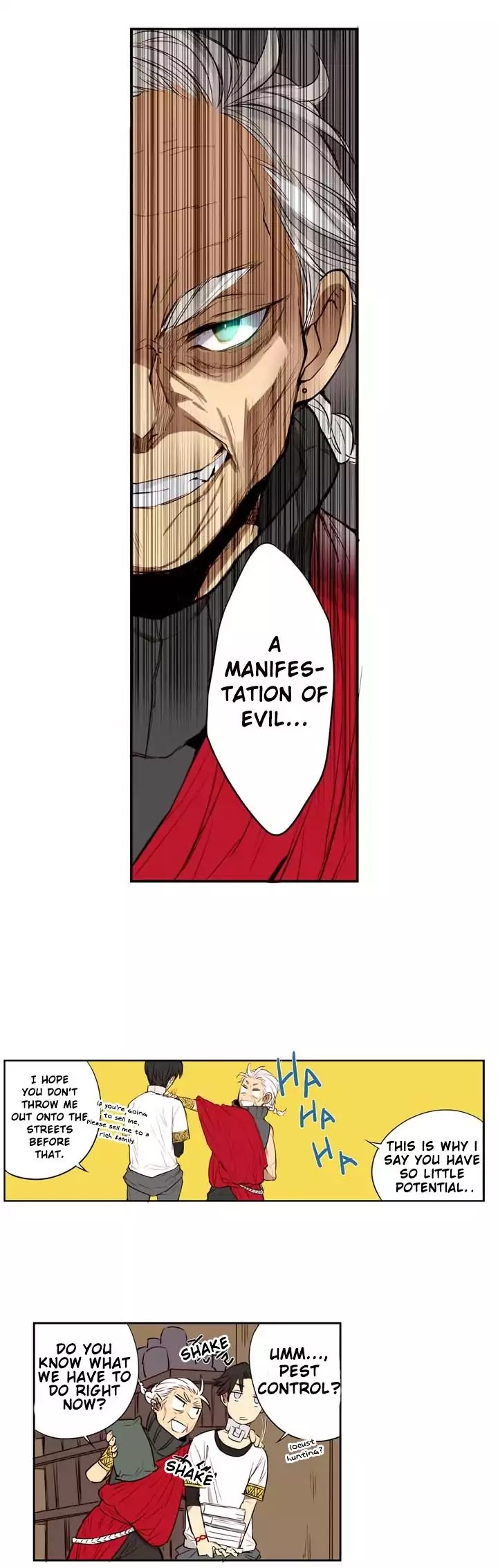 Birth of Evil Chapter 1 page 21 - Chapter 1: Armanos (1)
