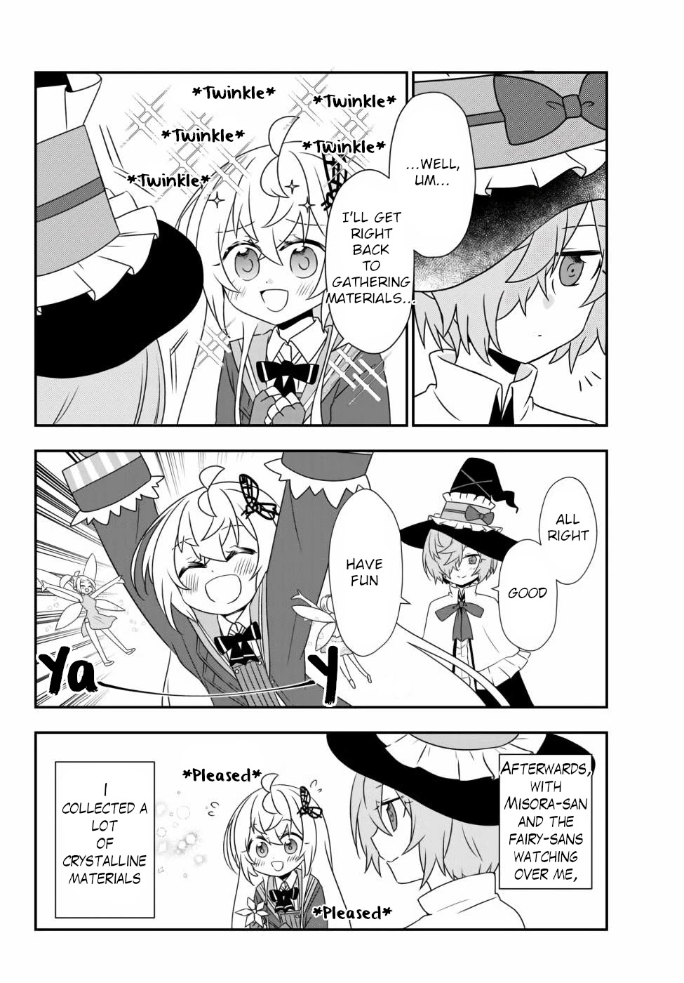 Bishoujo ni Natta kedo, Netoge Haijin Yattemasu Chapter 13.1 page 16 - Chapter 13.1: Misora the Wise and the Fairies (1)